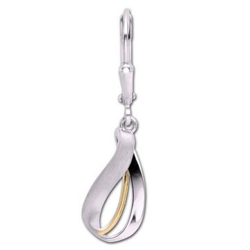 SilberDream Paar Ohrhänger SilberDream Damen 925 Ohrhänger Ohrringe (Ohrhänger), Damen Ohrhänger Tropfen aus 925 Sterling Silber, 333 Gelbgold - 8 Kara