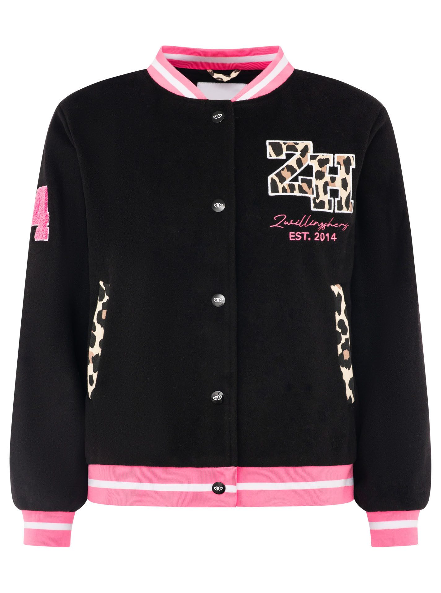Zwillingsherz Bomberjacke College Leo