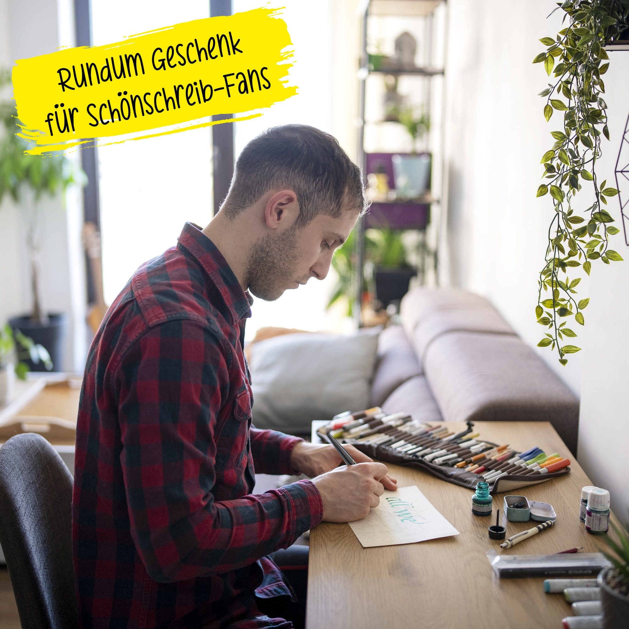 Online Pen Kalligraphie-Stift Air Kalligrafie Set, Schönschreibfüller mit verschiedenen Federstärken