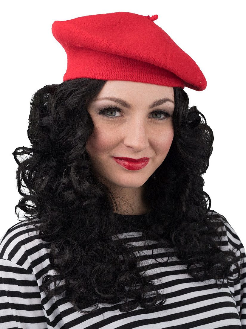 Orlob Kostüm Baskenmütze rot
