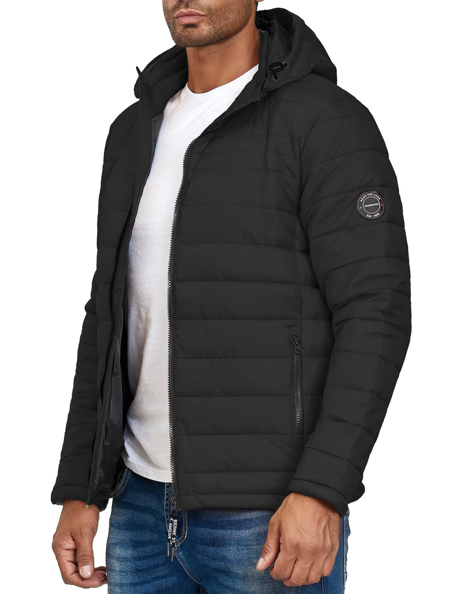 Indicode Allwetterjacke Übergangsjacke Herren - Lascelles - Abtrennbare Kap günstig online kaufen