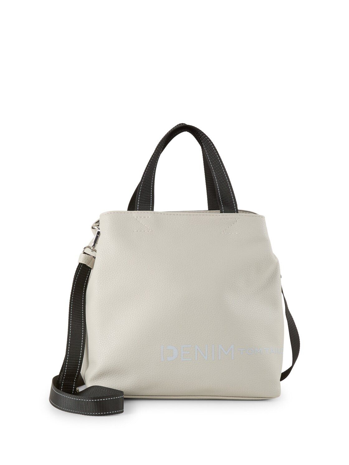 TOM TAILOR Denim Shopper Bags, TTMARLOW S Shopper mit reflektierendem Logo-Print
