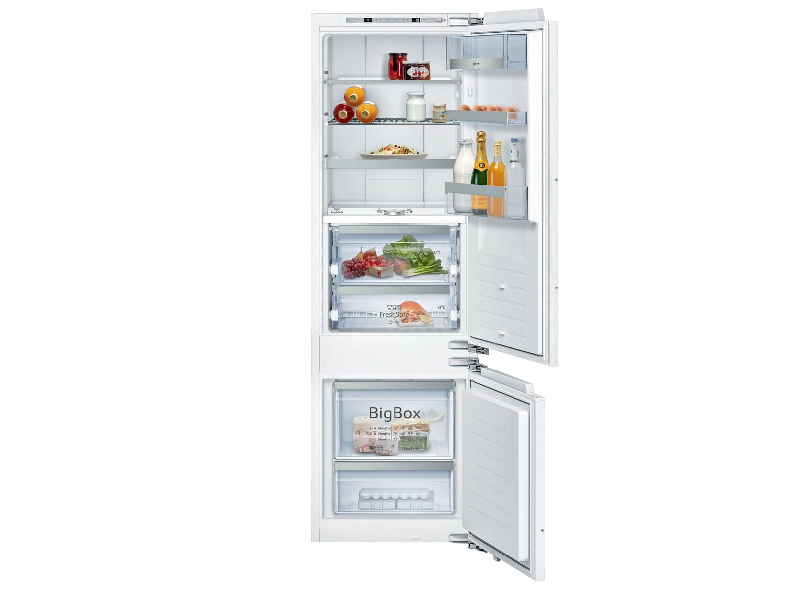 NEFF Einbaukühlgefrierkombination KI8878FE0, 0.0 cm hoch, integrierbar