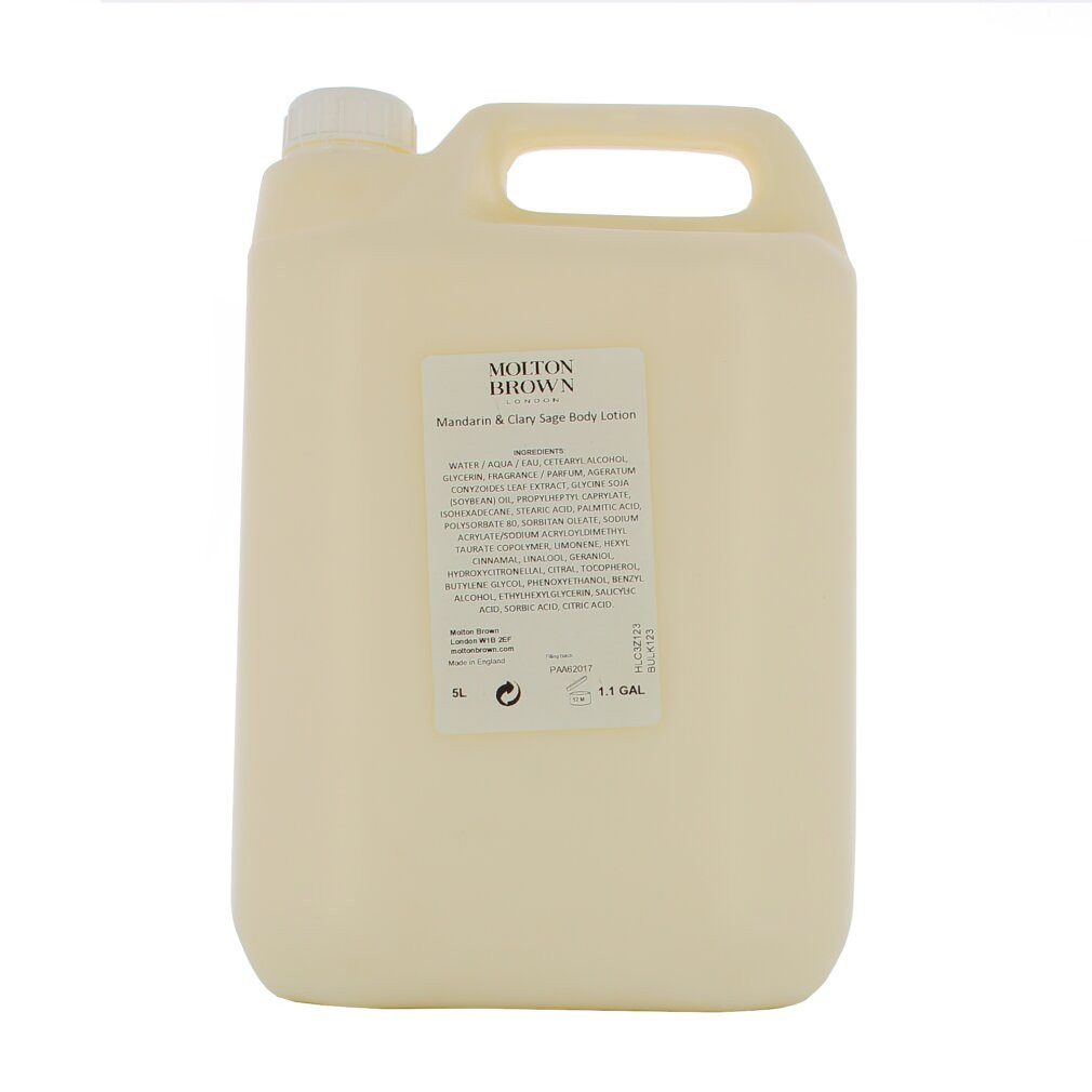 Molton Brown Körperpflegemittel Mandarine & Muskatellersalbei Pflegende Körperlotion 5000 ml