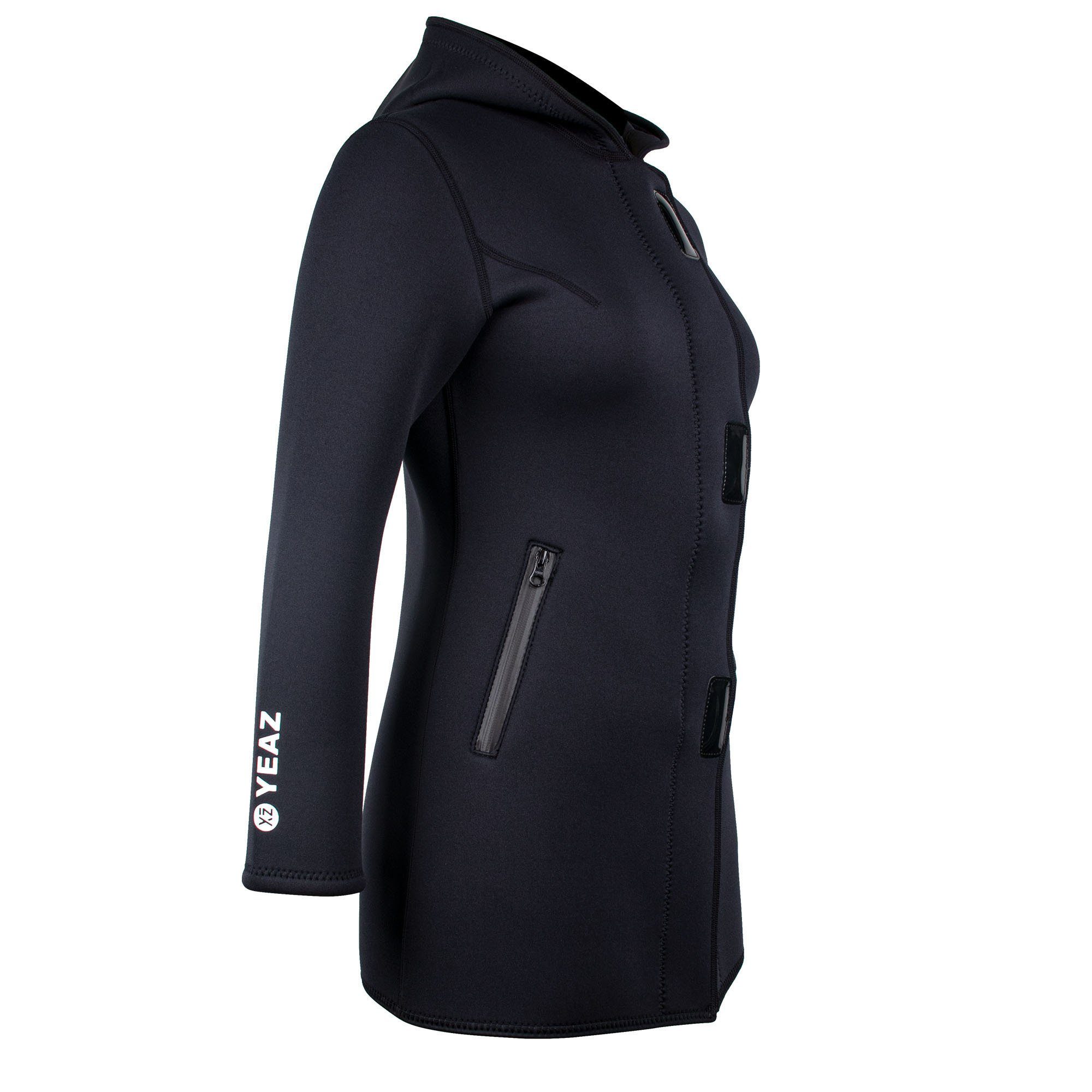 YEAZ Neoprenmantel NEOCOAT FEMALE Neoprenmantel (1-tlg) Neoprenmantel