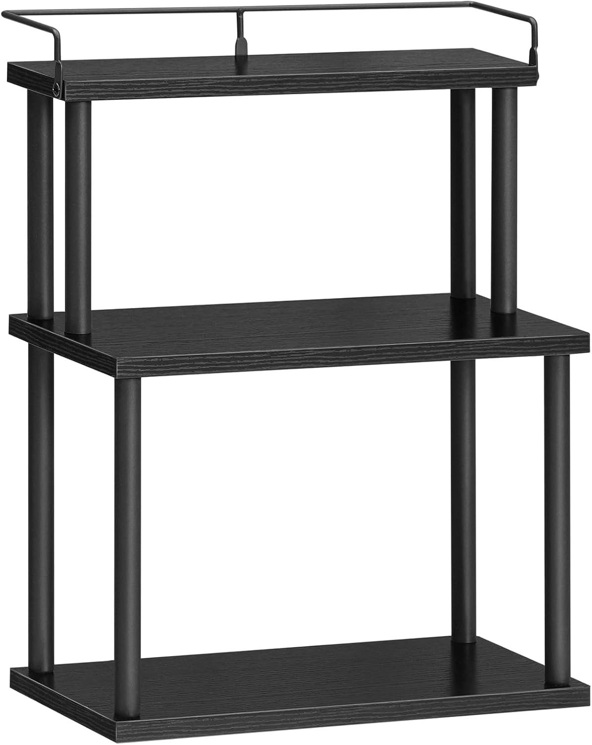 Hoobro Gewürzregal Küchenregal, Aufbewahrungsregal mit 3 Ebenen Metall