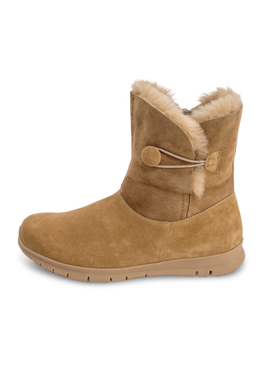 vitaform Damenschuhe Stiefelette Veloursleder Stiefelette günstig online kaufen