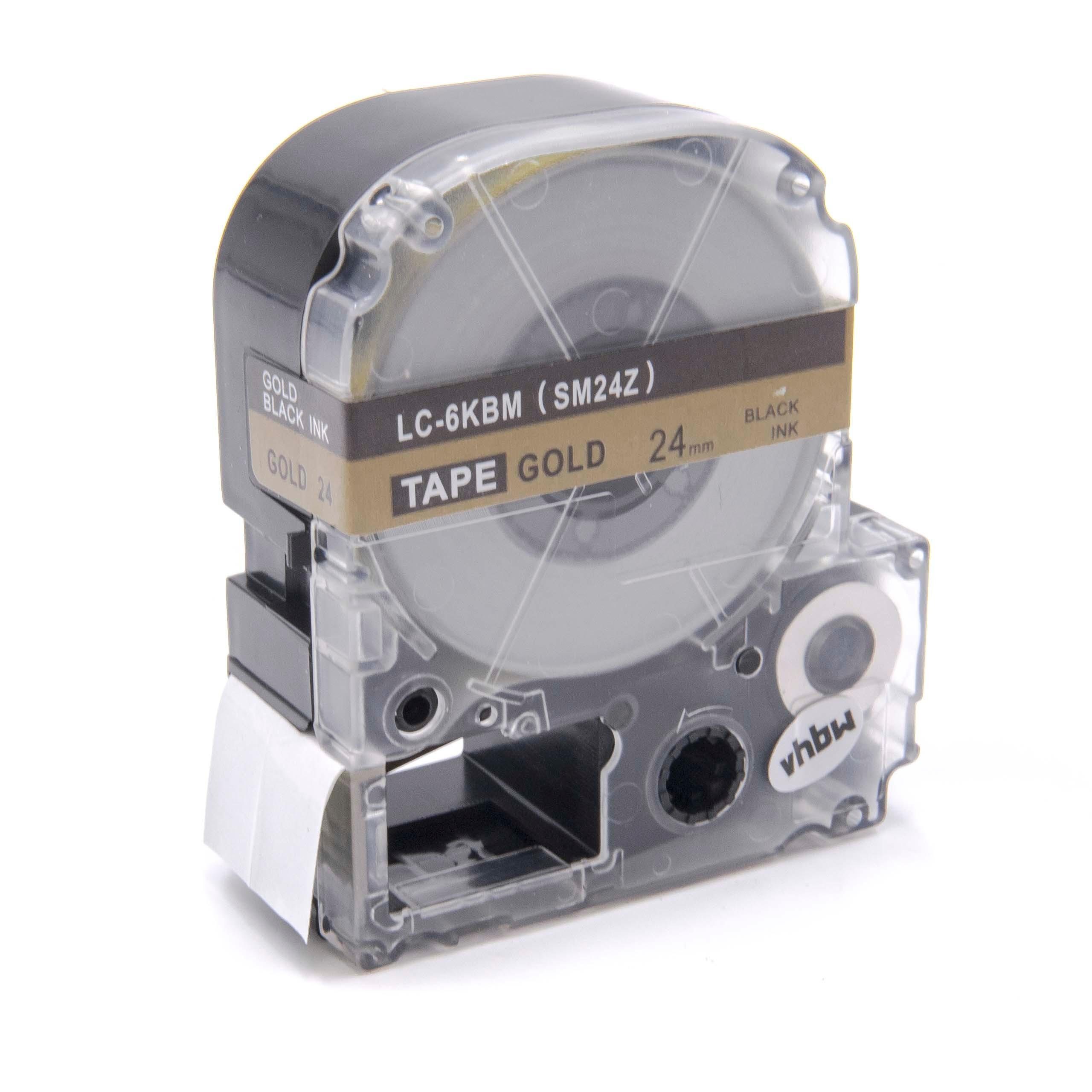 & passend Epson LW-1000P, Drucker LabelWorks für vhbw LW-600P Beschriftungsband Kopierer