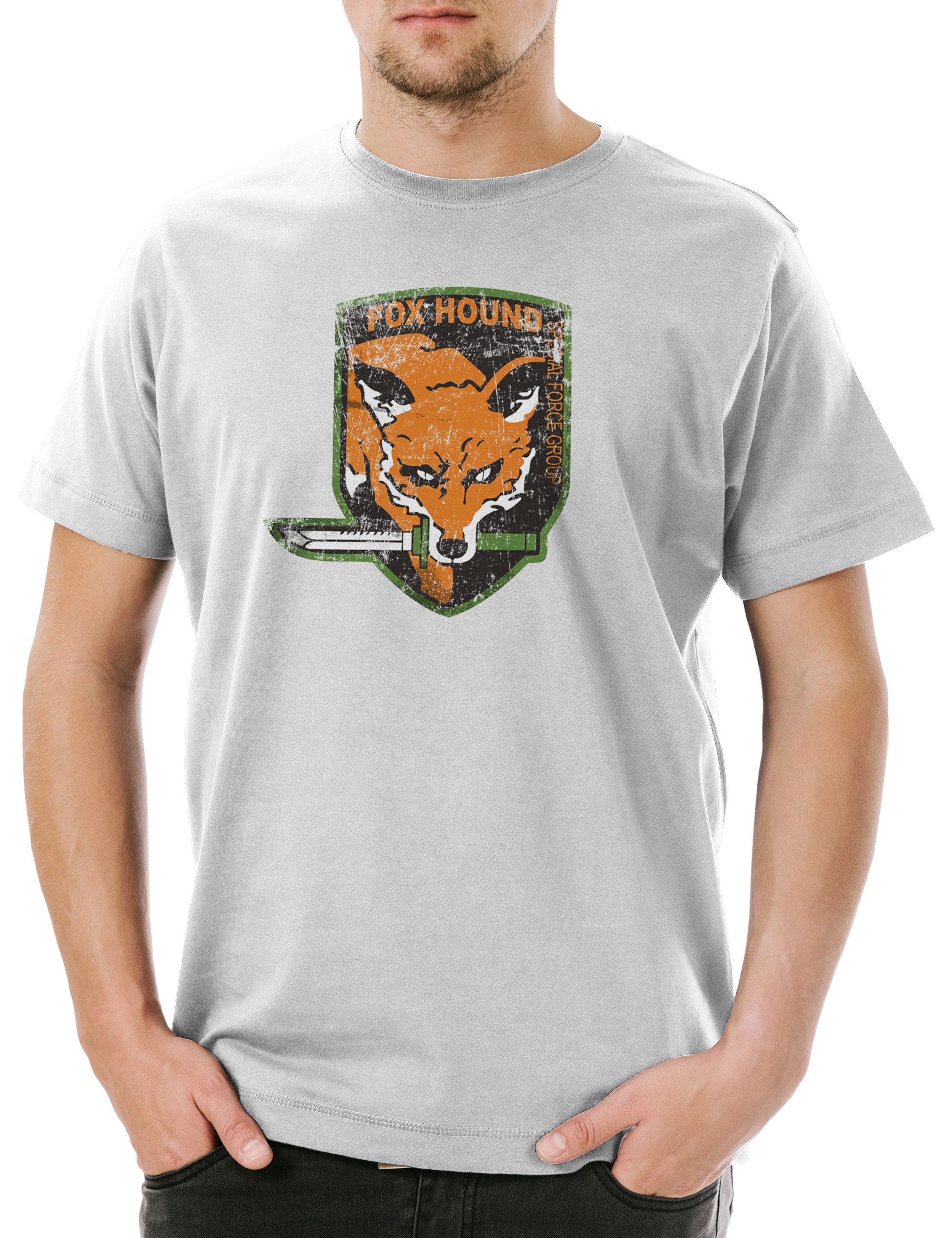 Urban Backwoods Print-Shirt Foxhound Logo Herren günstig online kaufen