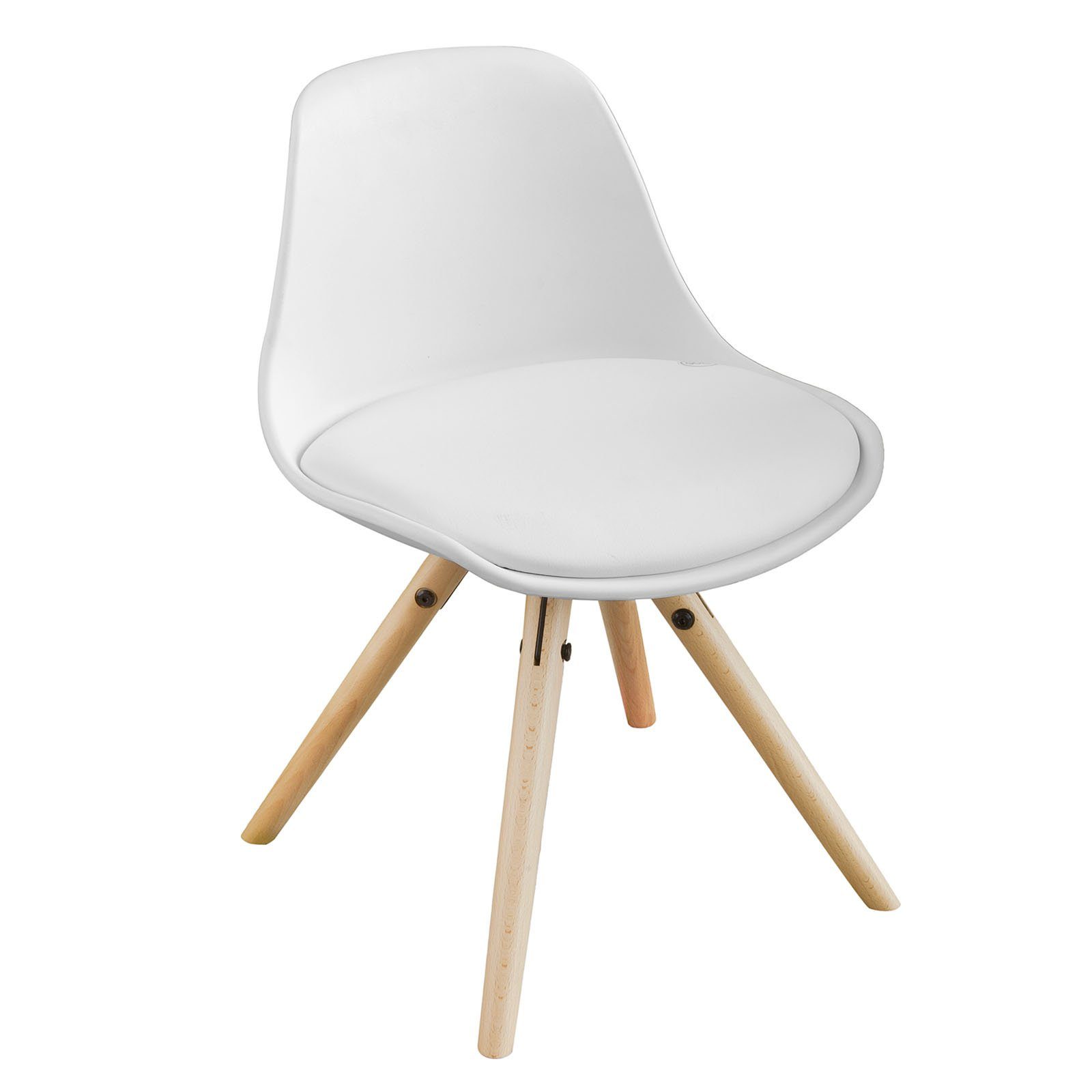 SoBuy Stuhl FST46, Kinderstuhl Sitzhocker weiß günstig online kaufen