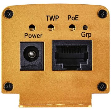 Renkforce Gigabit Ethernet/UTP-Transceiver mit PoE LAN-Kabel, mit PoE-Funktion