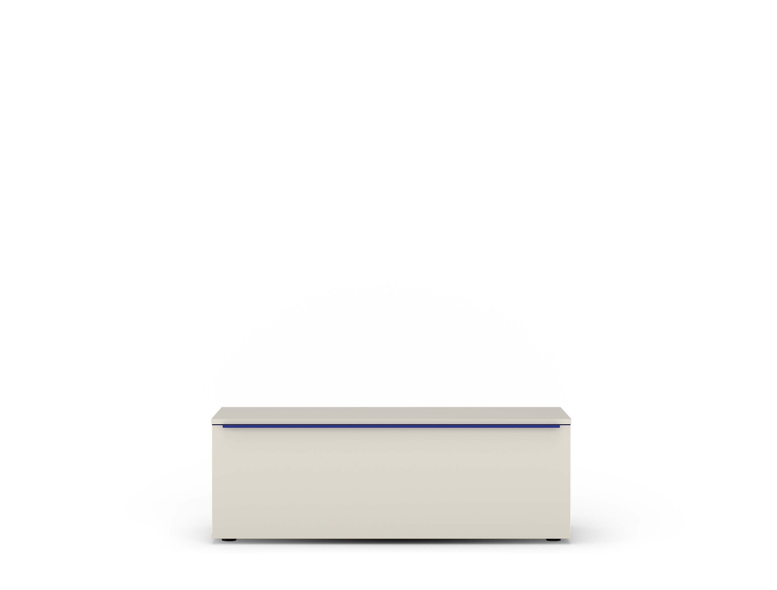 TOM TAILOR HOME Lowboard COLOR PUZZLE 01 – Klappe mit farbigem Griff und Füßen (optional), Breite 1100 mm – Stauraum mit besonderem Farbkick