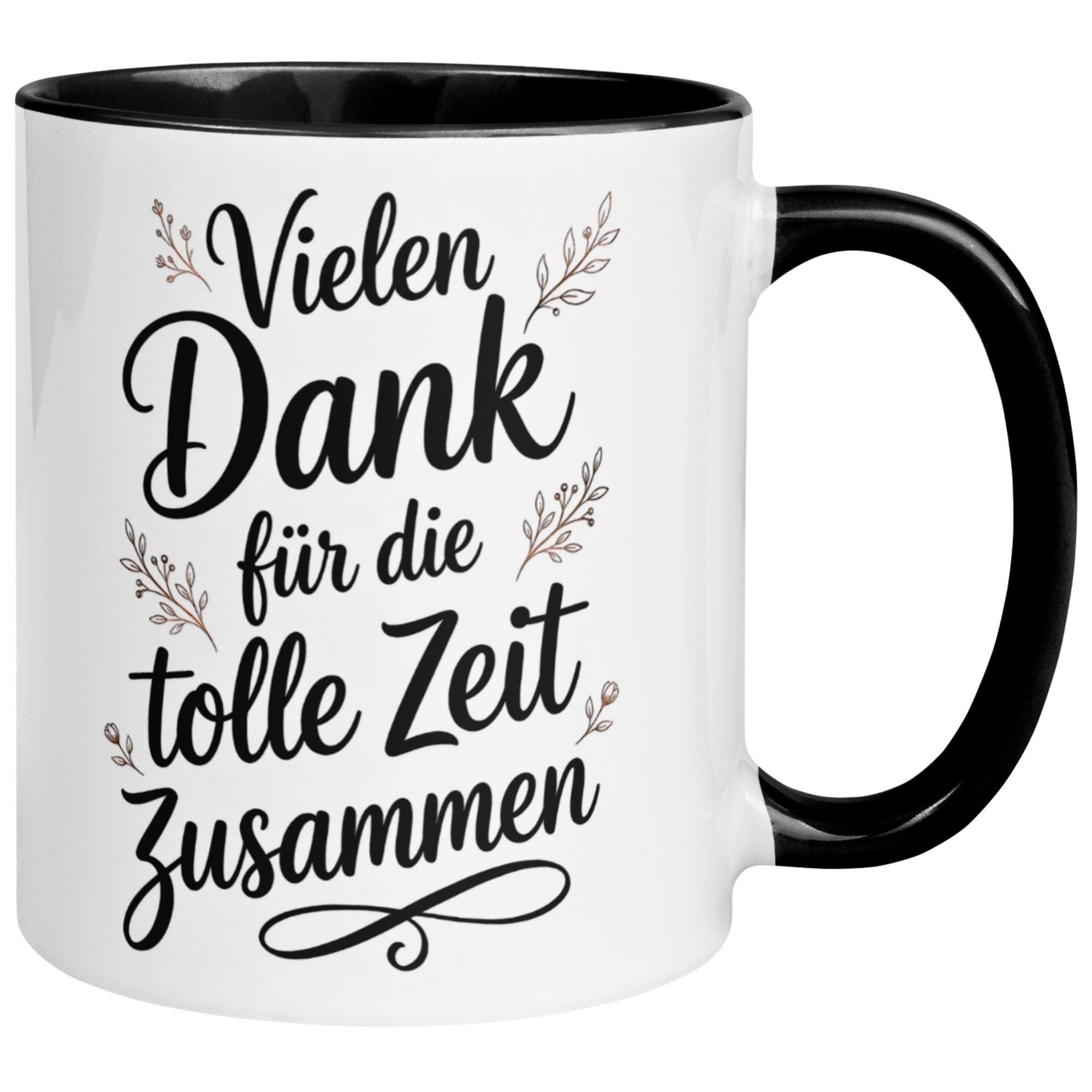 Momentals Tasse Abschied Kollege – Vielen Dank für die tolle Zeit zusammen – Geschenk, Gratis Versand · Links-&Rechtshänder · Spülmaschinenfest