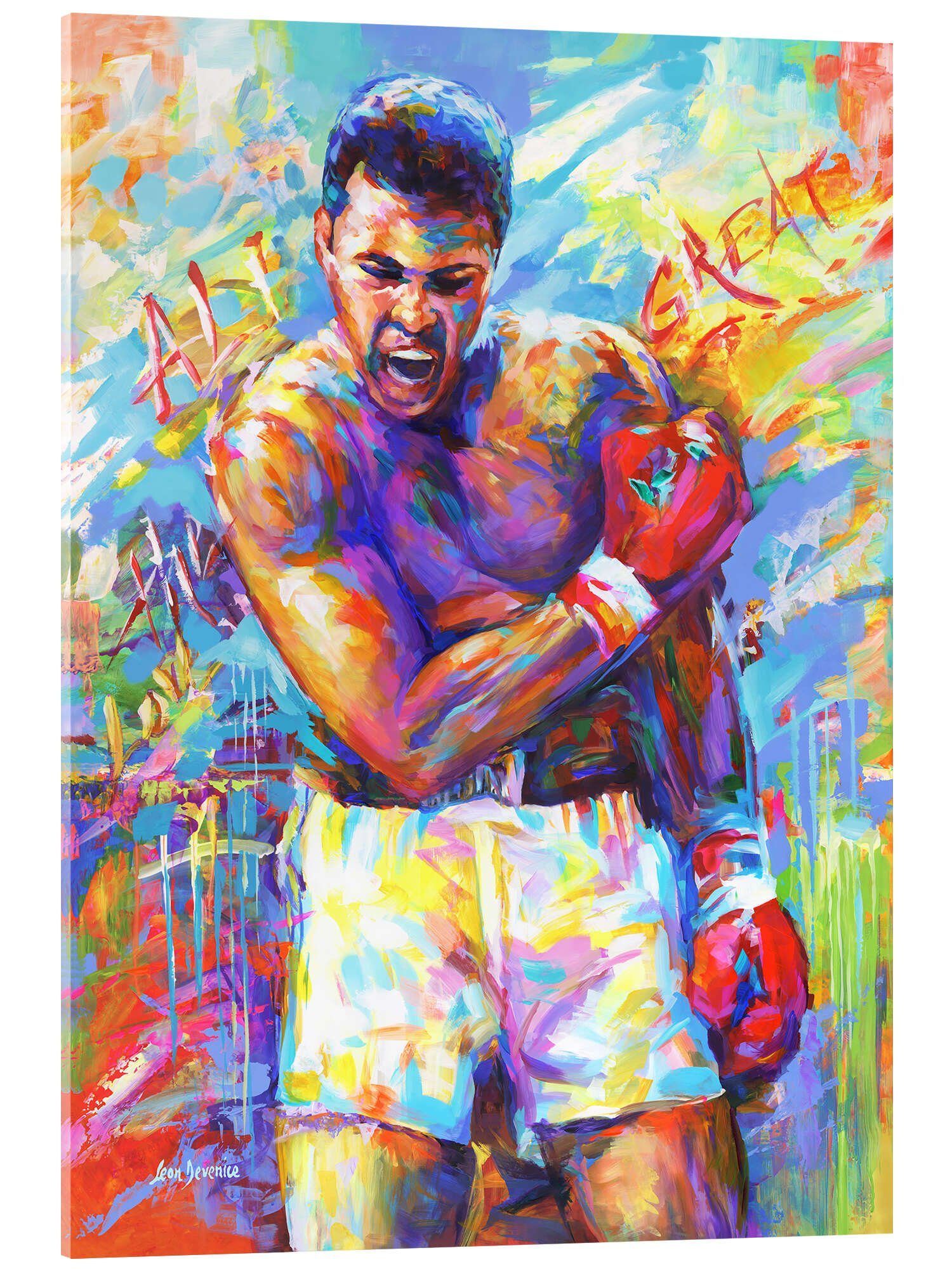 Posterlounge Poster Leon Devenice, Muhammad Ali, günstig online kaufen
