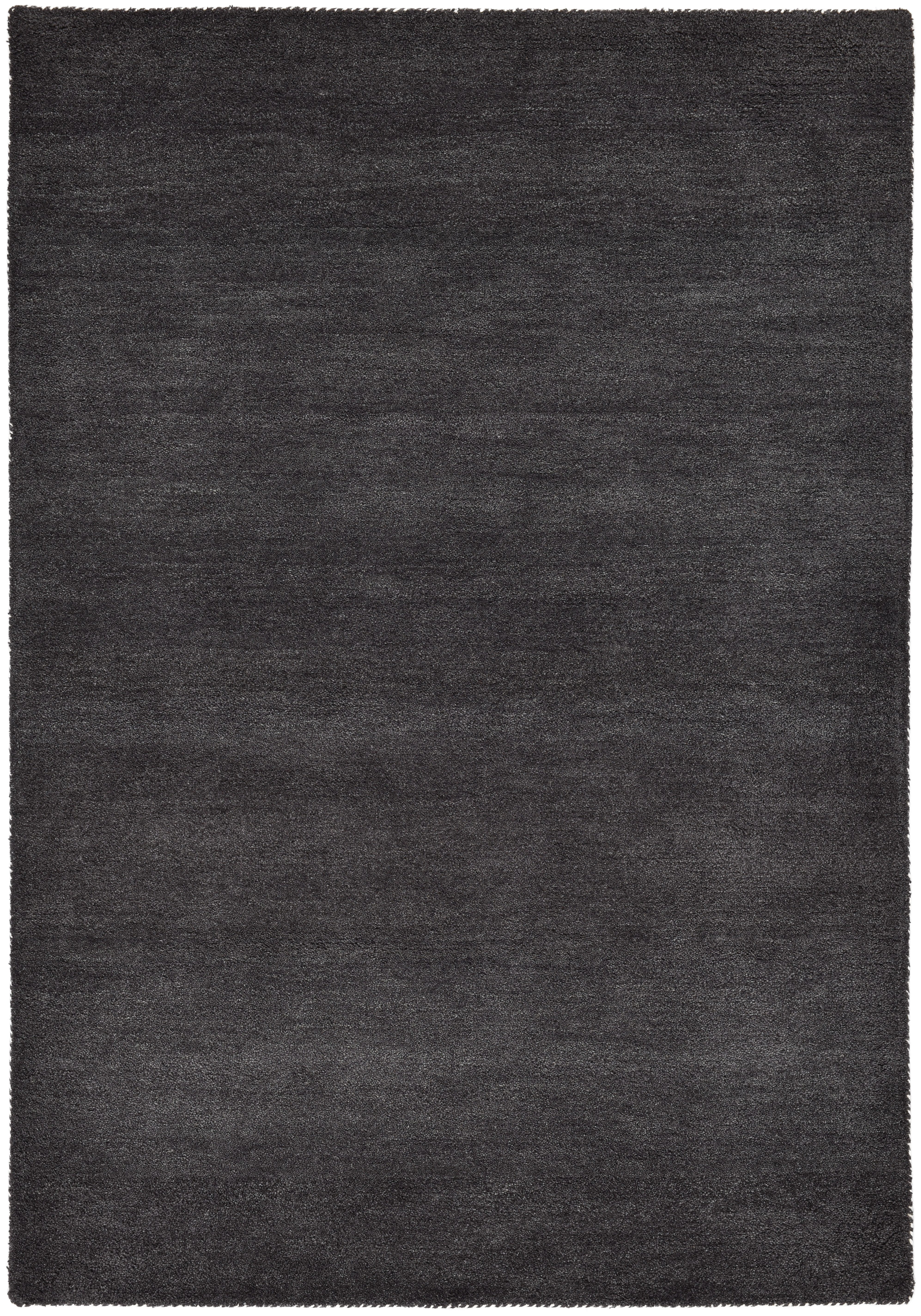 THEKO Wollteppich Gabbeh Uni, Handgefertigt, meliert, auch als Läufer erhäl günstig online kaufen
