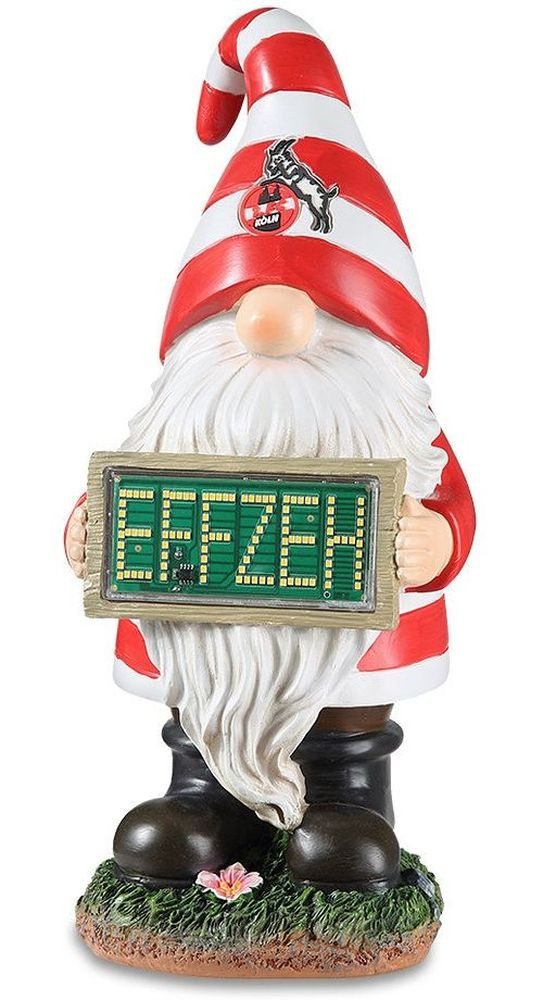 1. FC Köln Gartenzwerg Gartenzwerg Effzeh Leuchtend