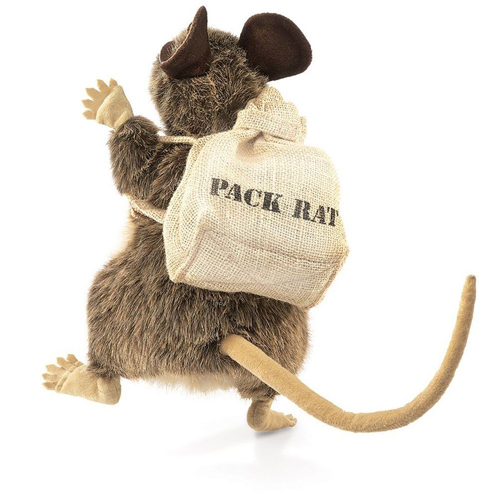 Handpuppe Folkmanis Handpuppe Ratte, sammelt gern 2847