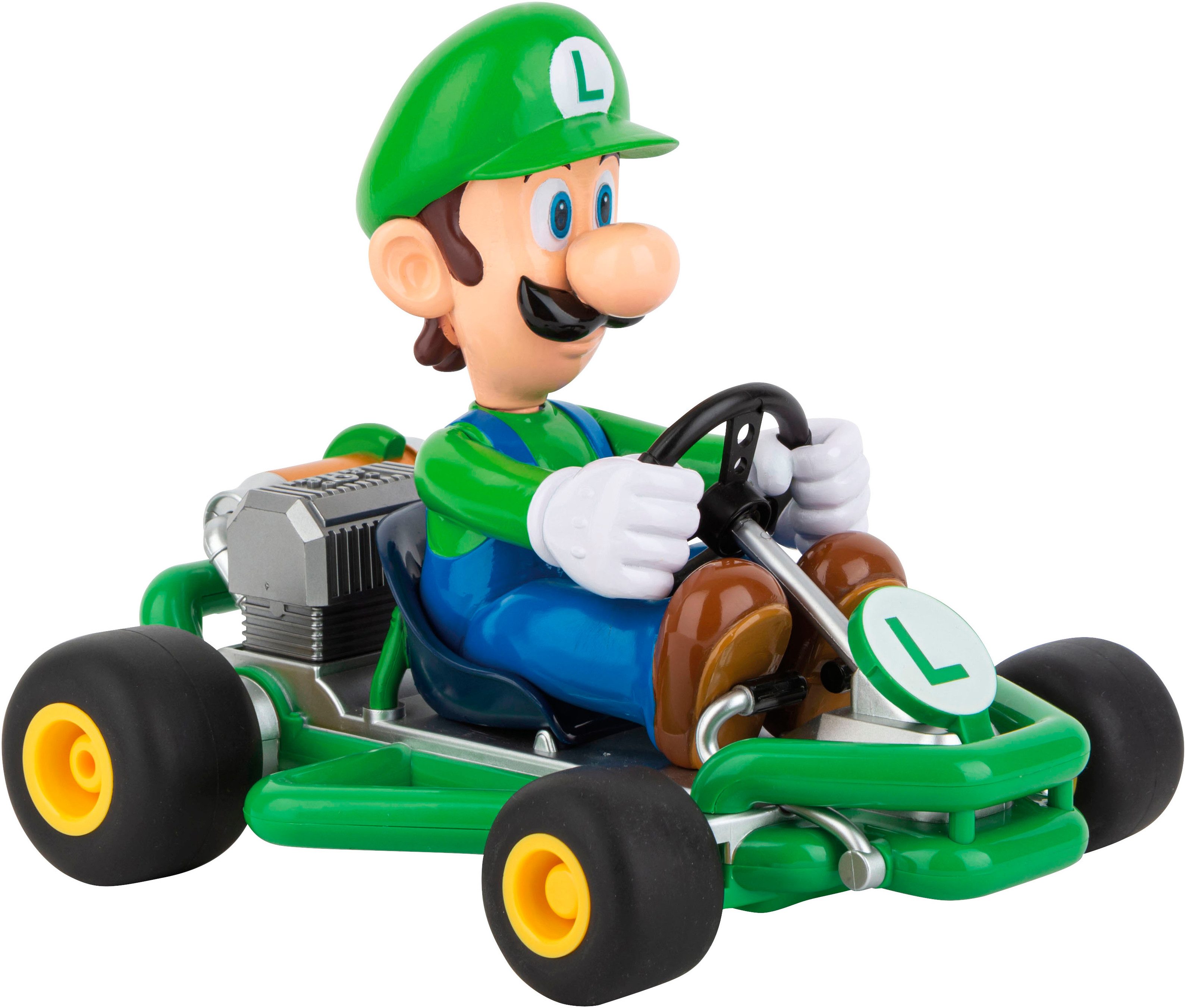 Carrera® RC-Auto Carrera® RC Mario Kart™ - Pipe Kart, Luigi, 2,4GHz