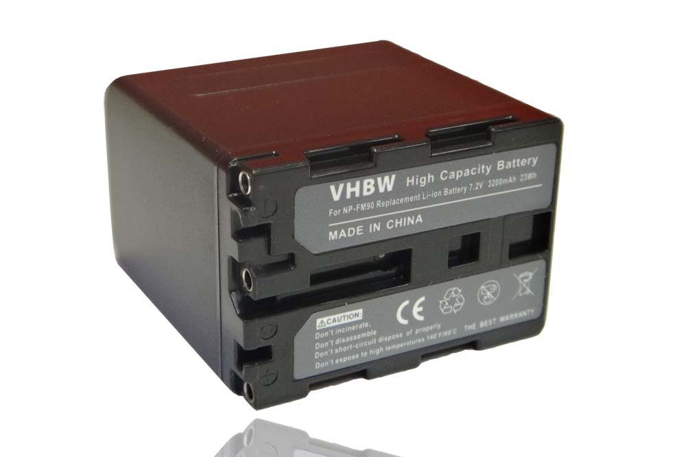 vhbw kompatibel mit Sony DCR-DVD Serie DCR-DVD91 Kamera-Akku Li-Ion 3200 mAh (7,2 V)