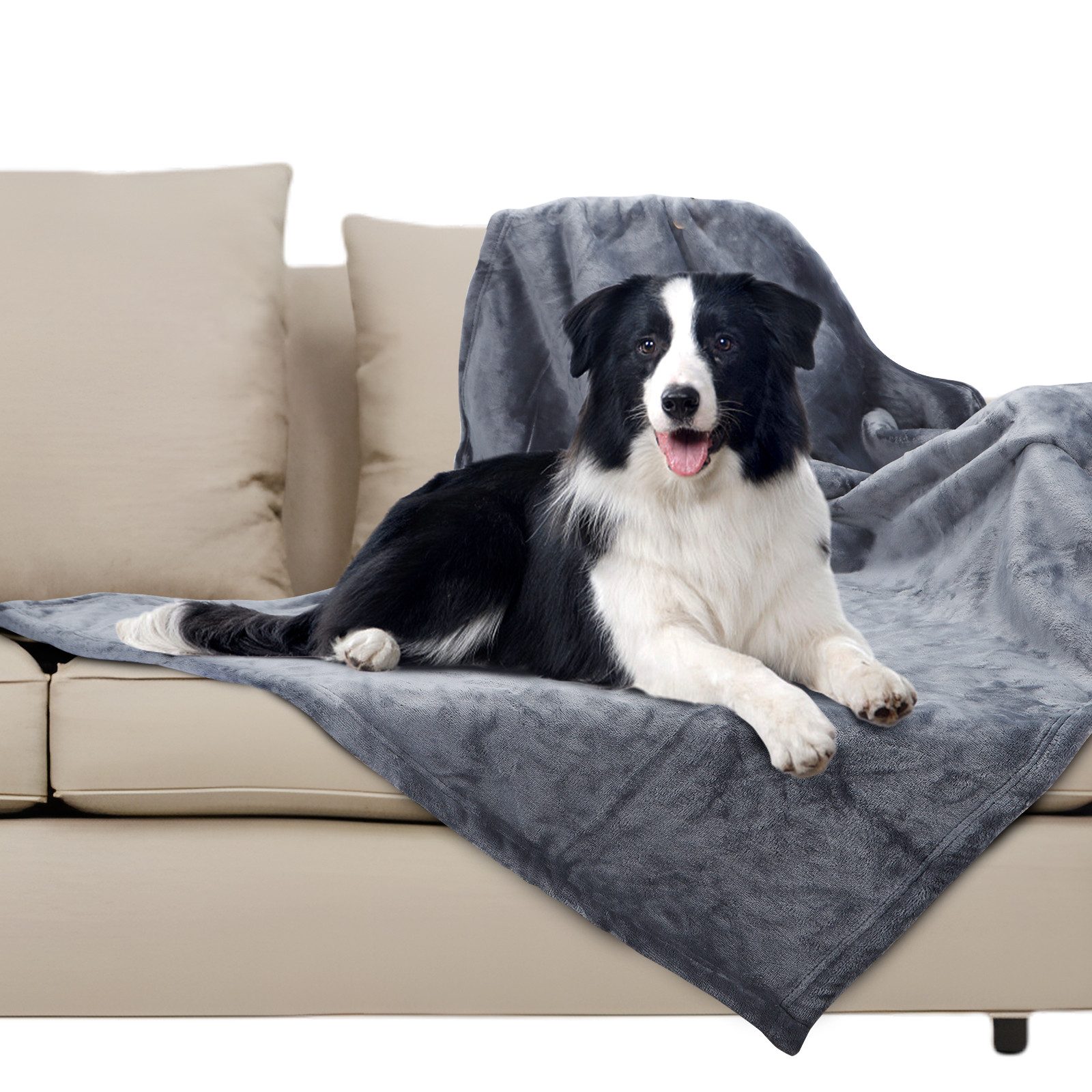 nobleza Hundematte Wasserdichte Hundedecke Flauschig und Weich Outdoor Hundedecke