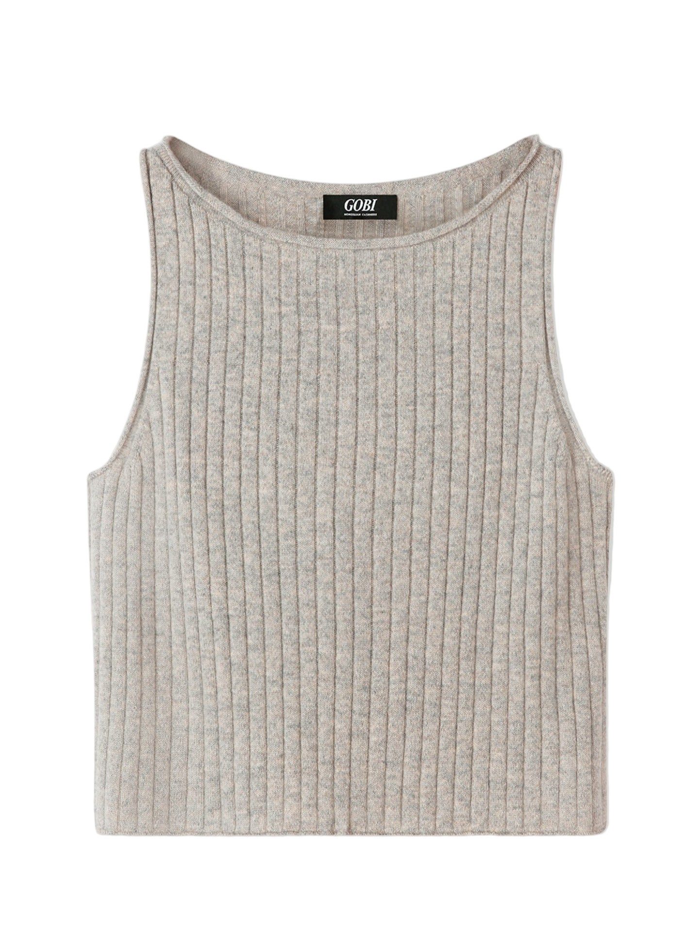GOBI Cashmere Stricktop Kaschmir-Crop-Top günstig online kaufen