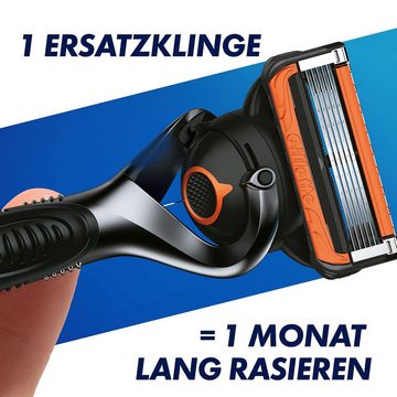 Gillette Rasierklingen ProGlide Power, 8-tlg., 8 Ersatzklingen für Nassrasierer Herren mit 5-fach Klinge