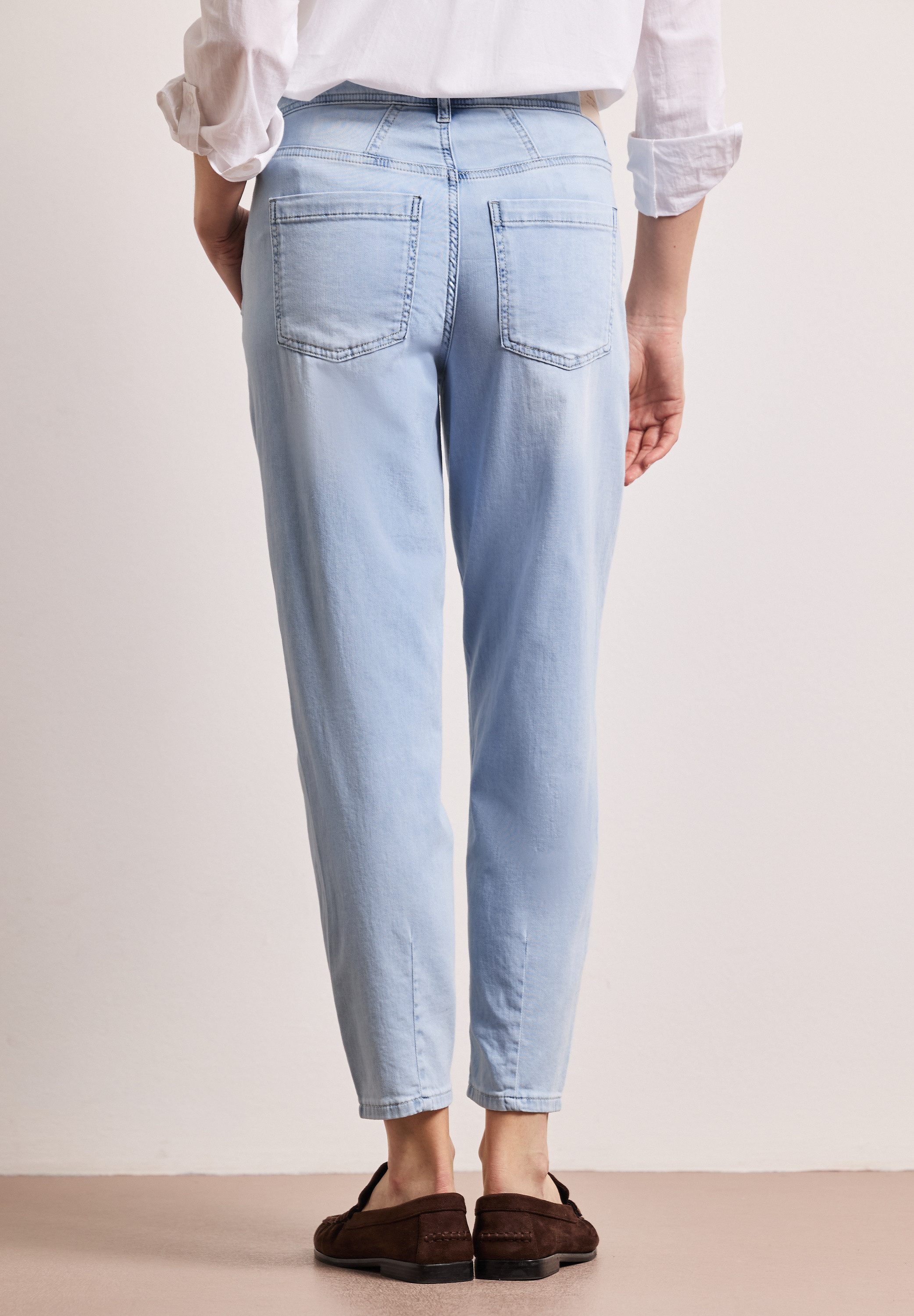 STREET ONE High-waist-Jeans Style Karrie mit Taschen
