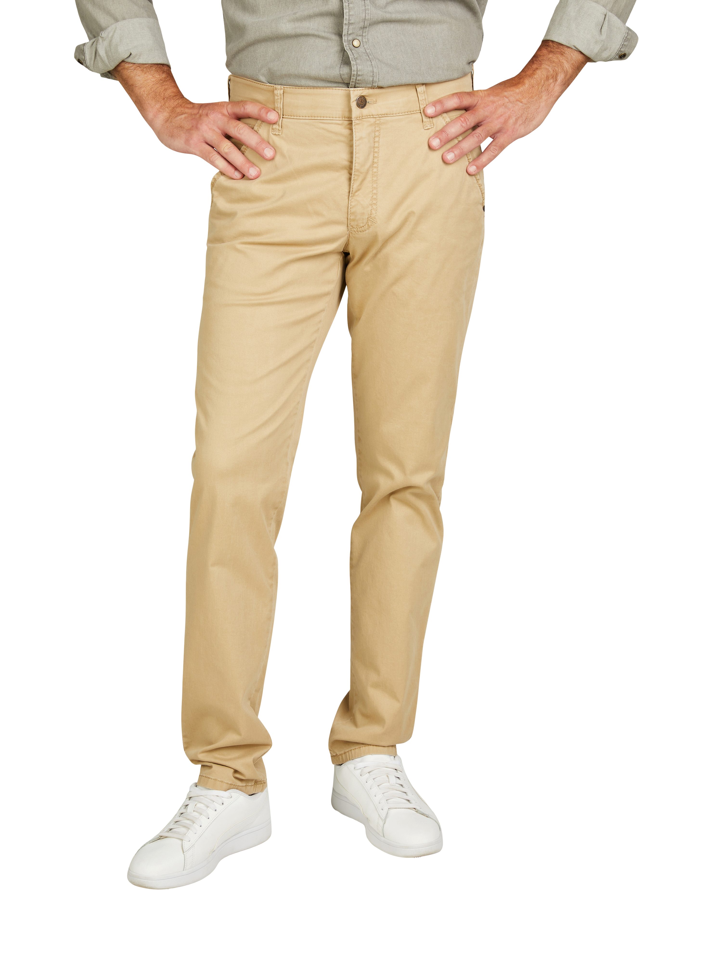 Chinohose Chino/Flat Front Hose PHIL 7708 - beige - Herrenhose - 26