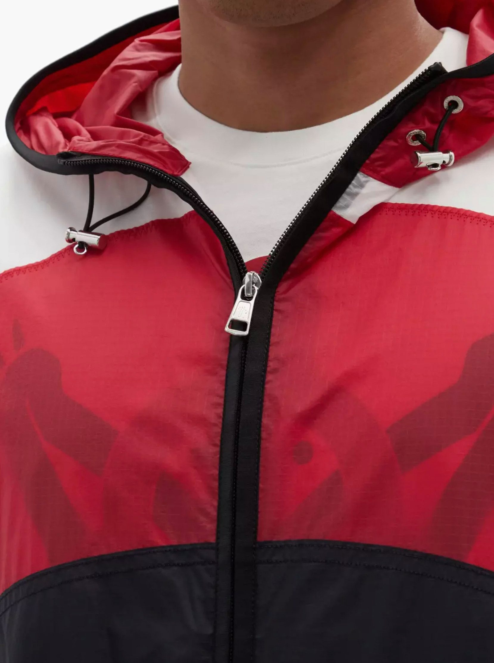 MONCLER Allwetterjacke GENIUS Craig Green Wind Parka Aus leichtem Nylon-Ripstop, wasser- und windabweisend
