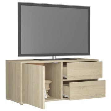 furnicato TV-Schrank Sonoma-Eiche 80x34x36 cm Holzwerkstoff