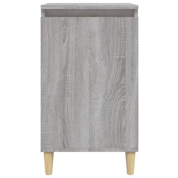 vidaXL Nachttisch Nachttische 2 Stk Grau Sonoma 40x35x70 cm Holz