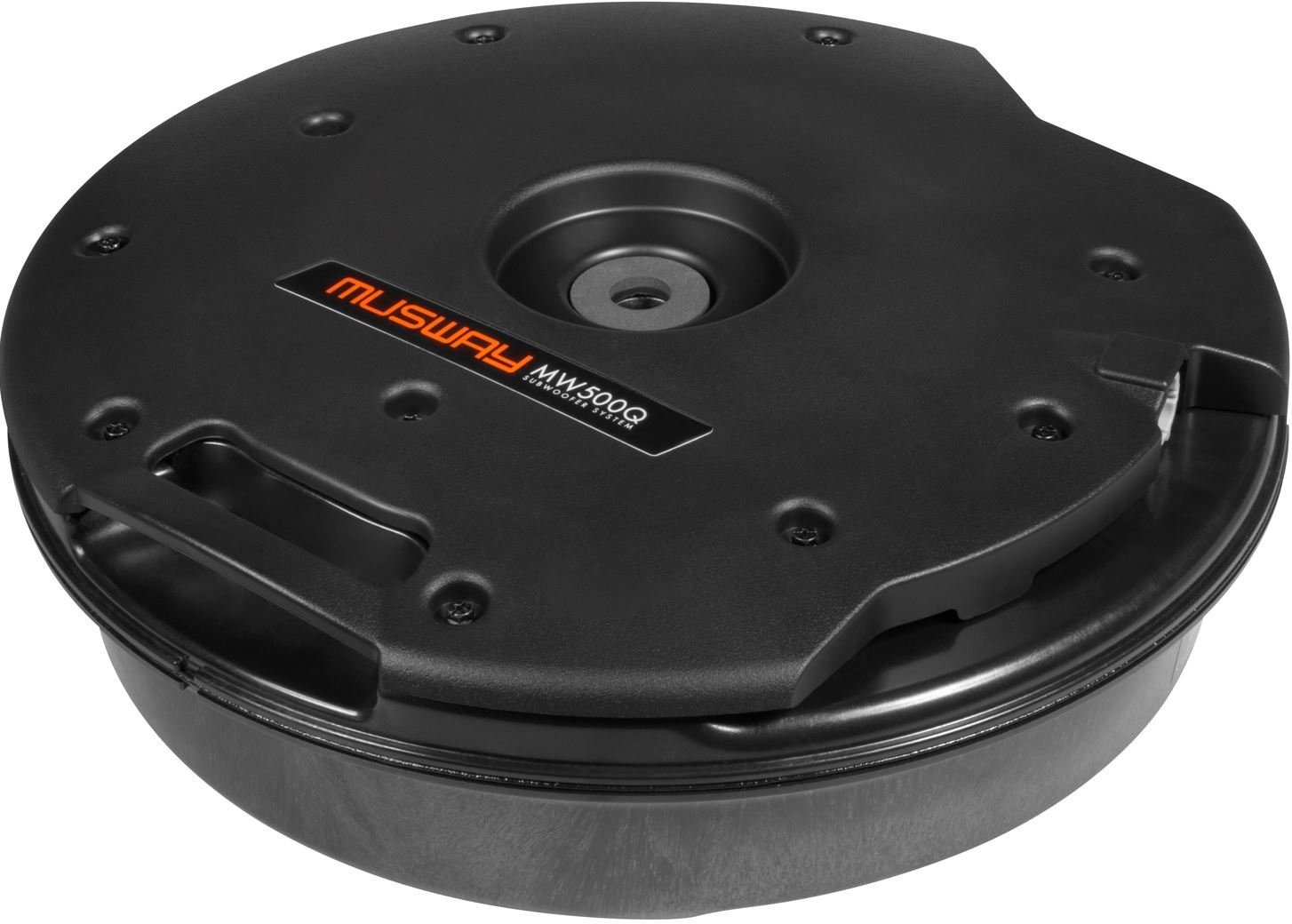 Musway Bassreflex Subwoofer für Reserverad Felgenbett Auto-Subwoofer