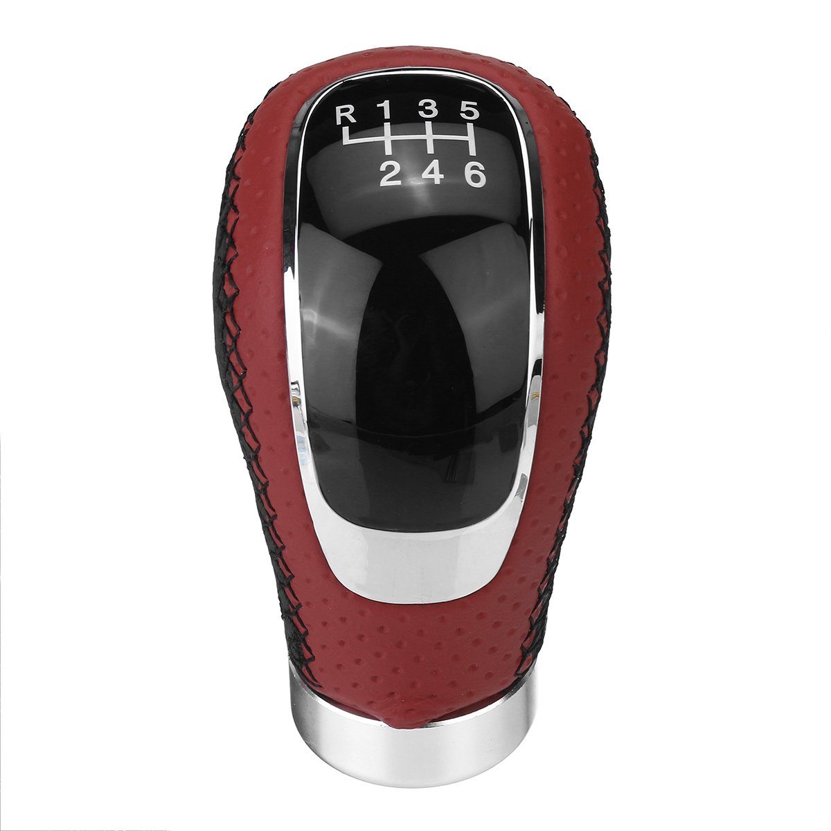 Schaltknauf Aus Holz & Alu - Universal Für 5-Gang Schaltung