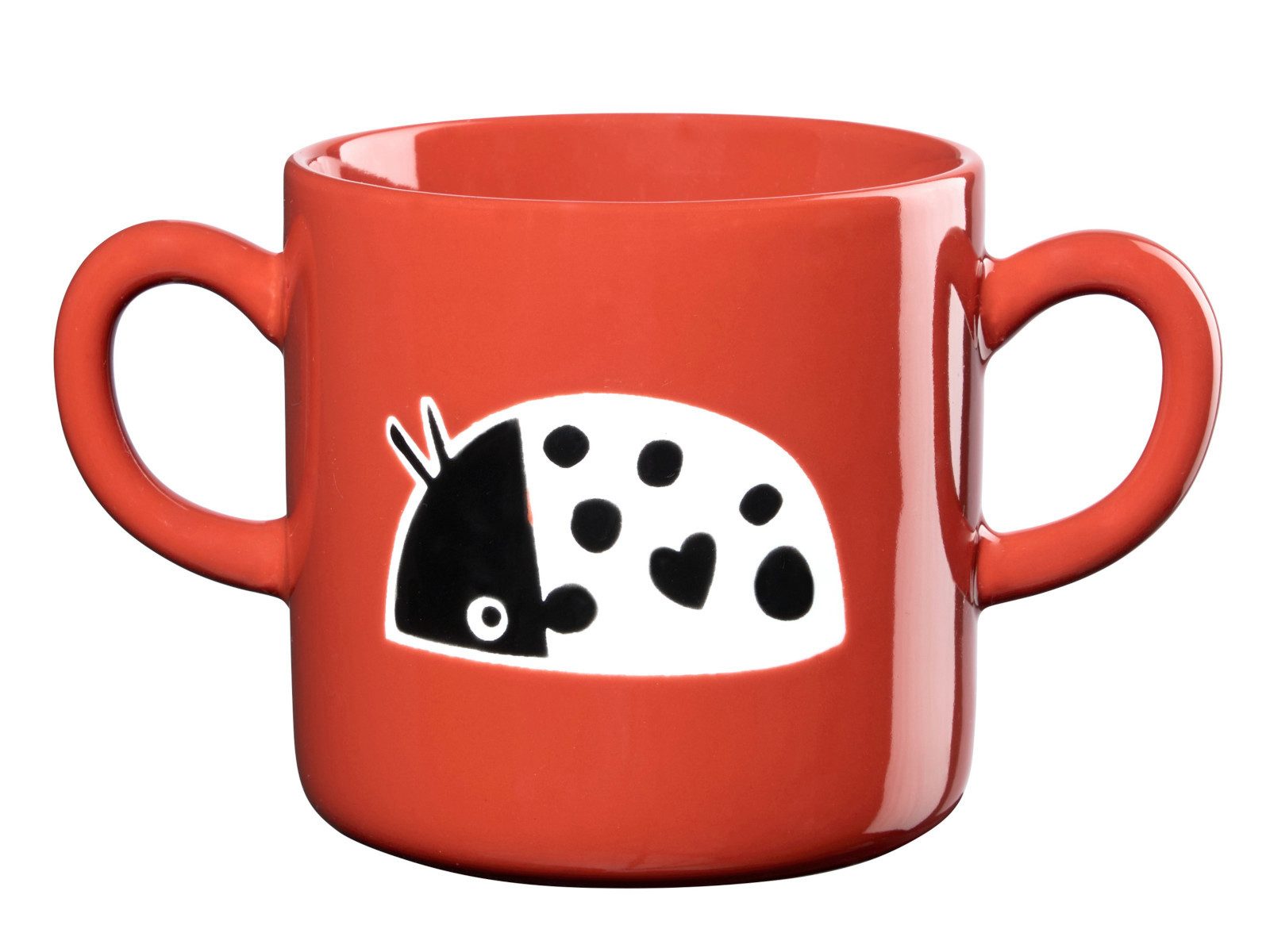 ASA SELECTION Becher Selection Buddies Henkelbecher Marienkäfer 0,25l, New Bone China