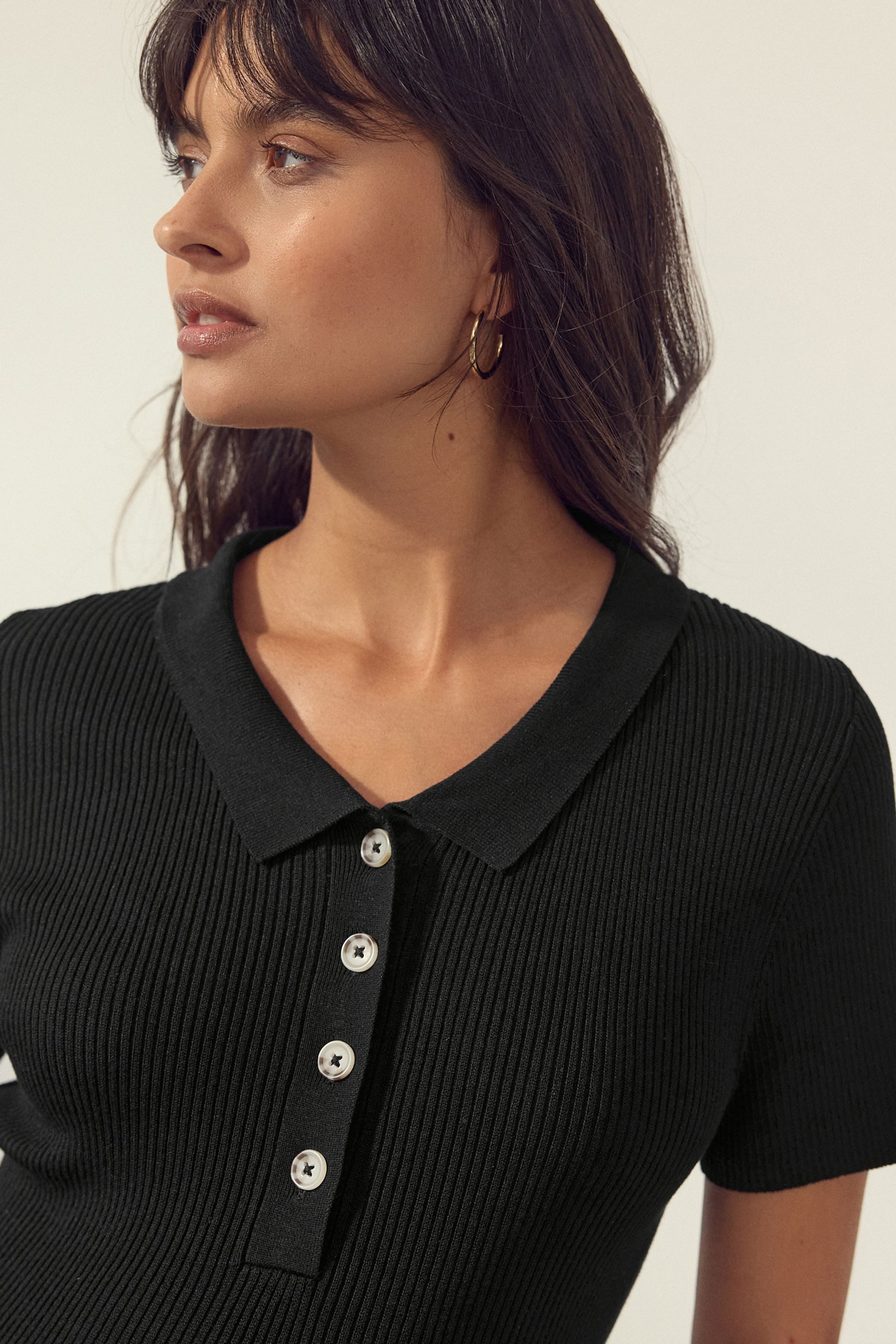 Next Umstandskleid Kleid mit Kragen, Umstandsmode (1-tlg)