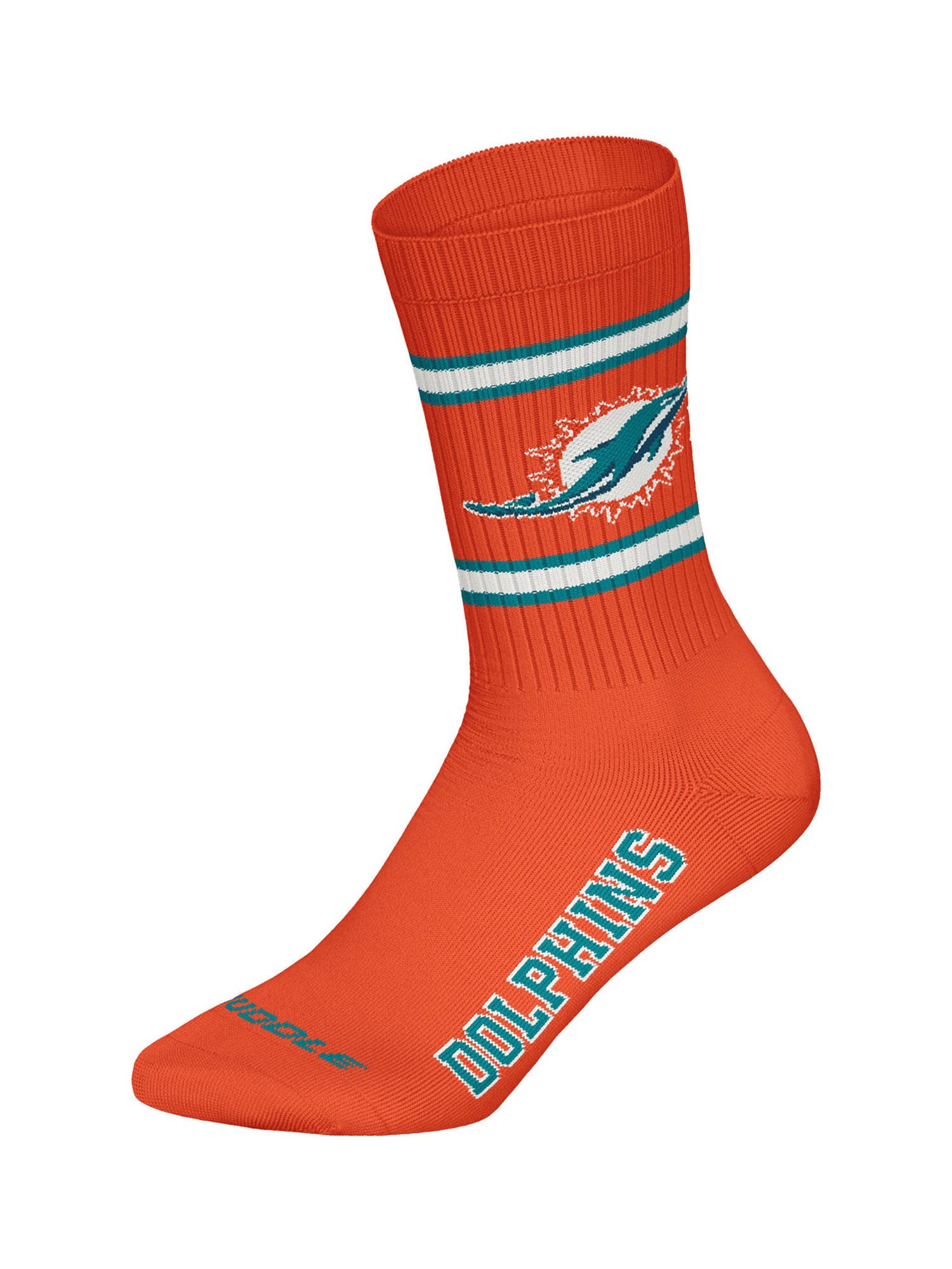 HUDDLE Freizeitsocken Miami Dolphins Crew (3-Paar) Casual Socken, Alltagsso günstig online kaufen