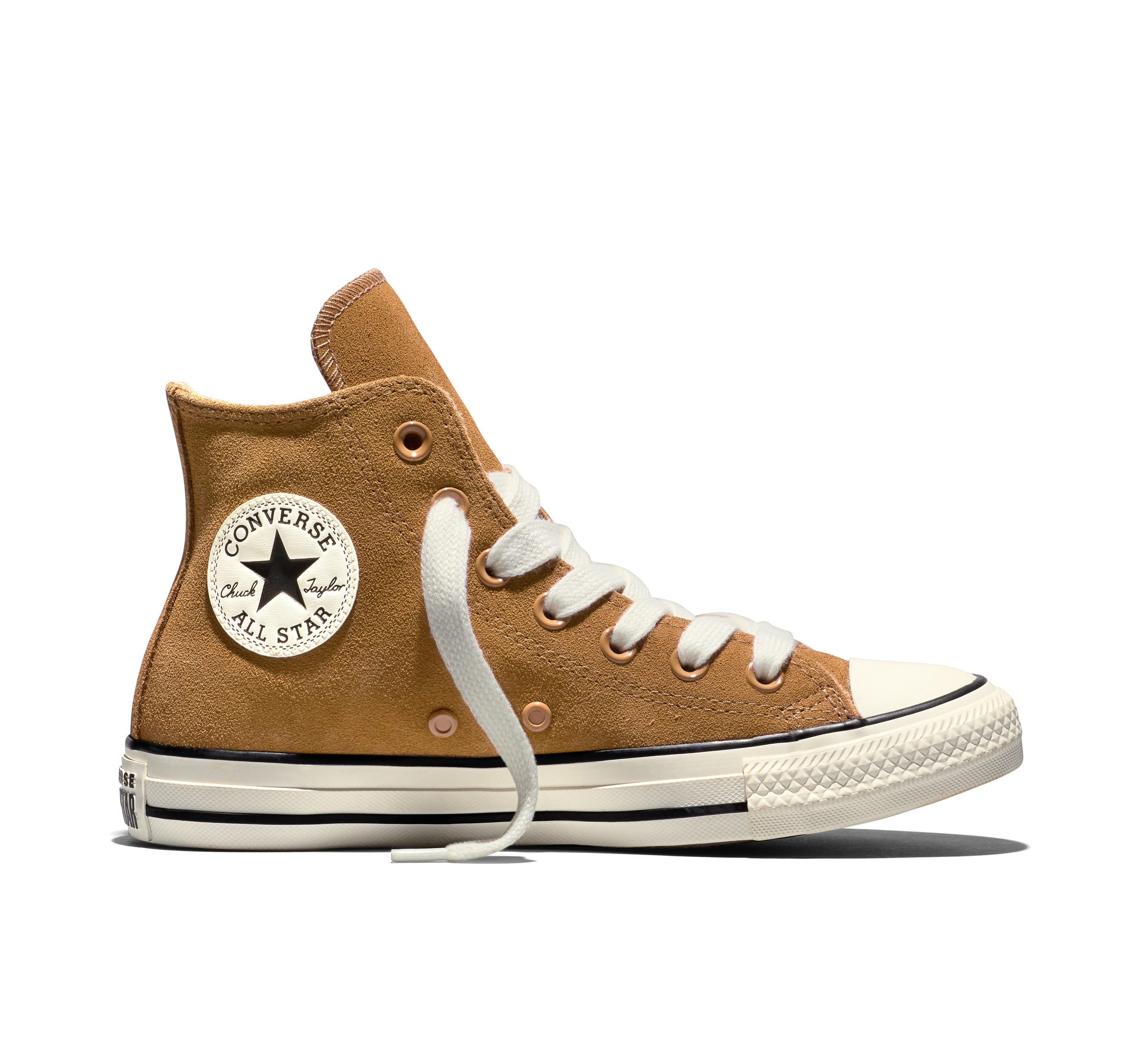 Converse Chuck Taylor All Star Sneaker wasserdichtes Wildleder, gefüttert und breite Laces – Bild 2 von 2