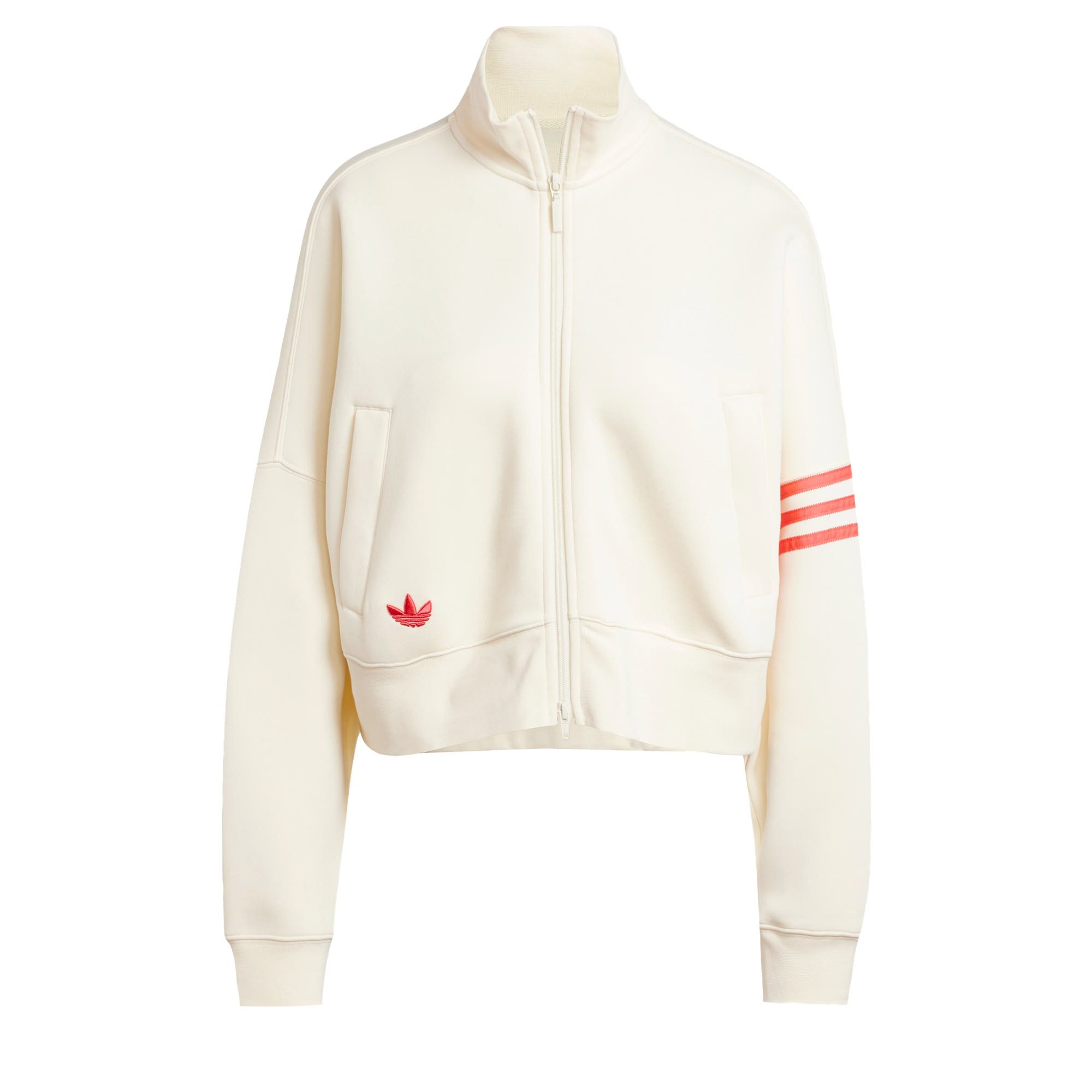 Cream White / Real Coral