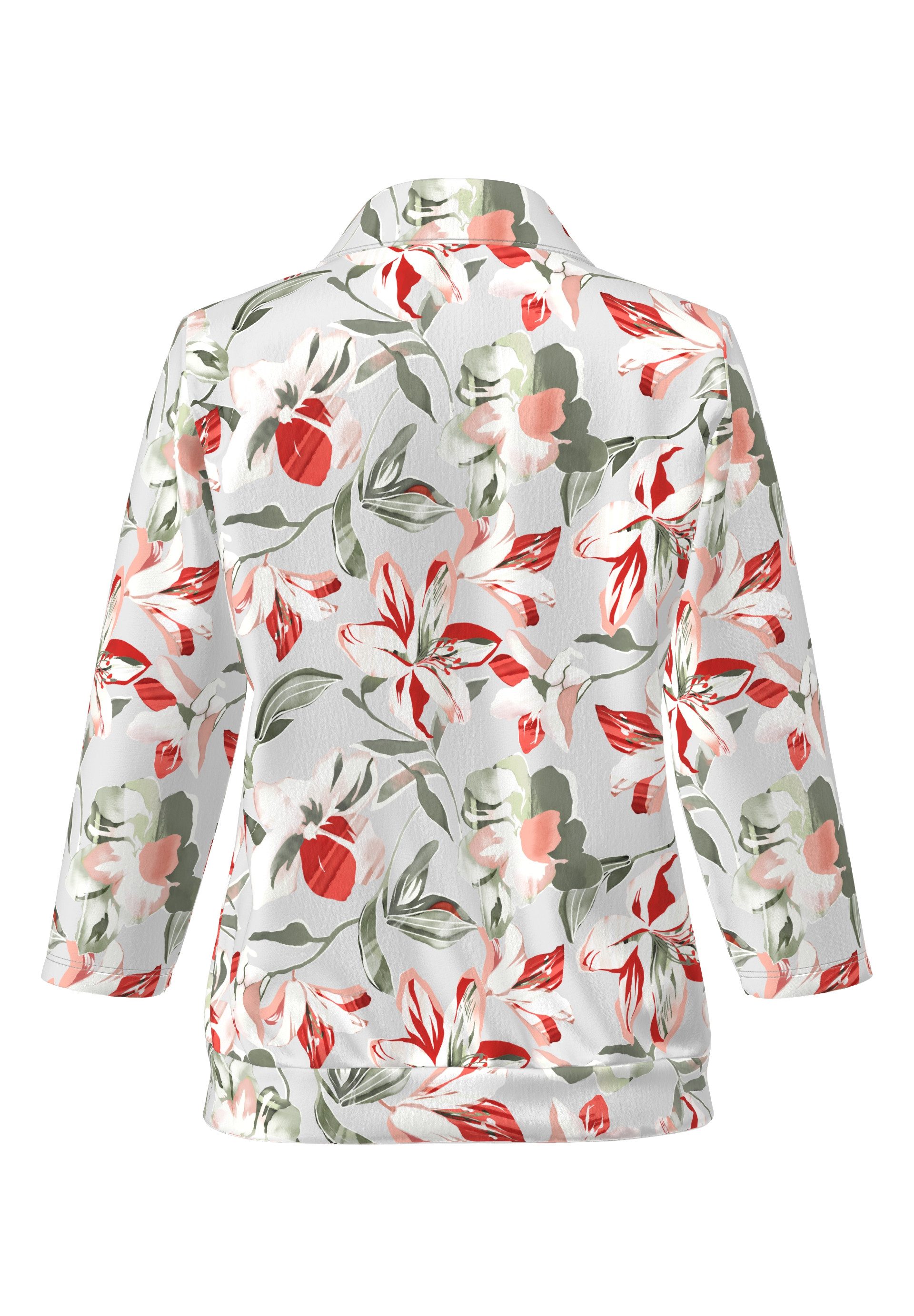 FRANK WALDER Langarm-Poloshirt aus Ecovero Viskose günstig online kaufen