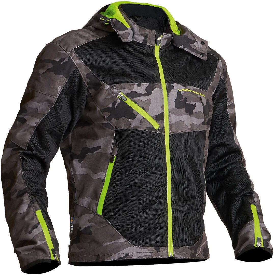 Lindstrands Motorradjacke Rexbo Motorrad Textiljacke herausnehmbare Membrane,wasserdicht