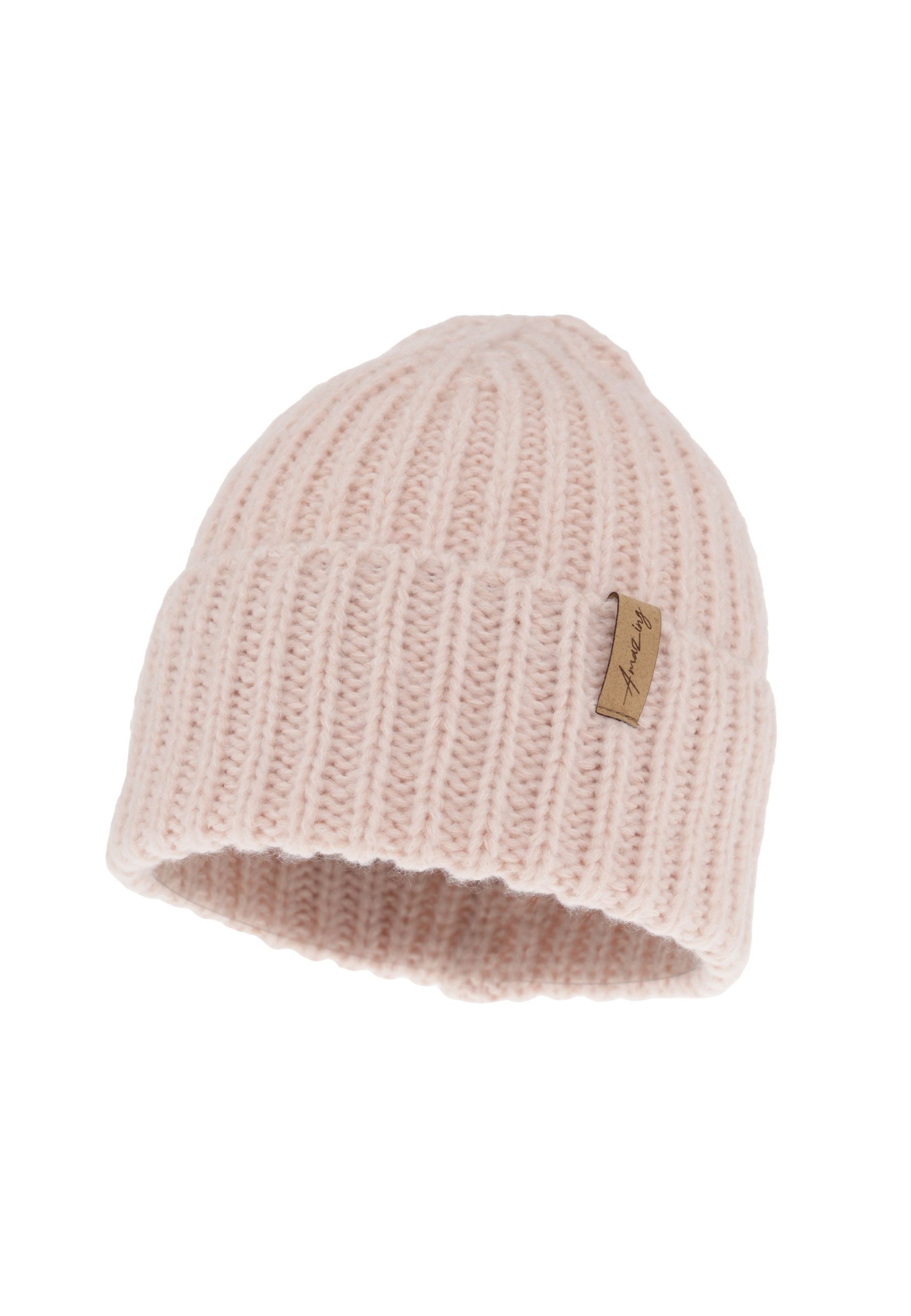 Diademita Beanie Damen-Wintermütze – Merinowolle Caro (Set)