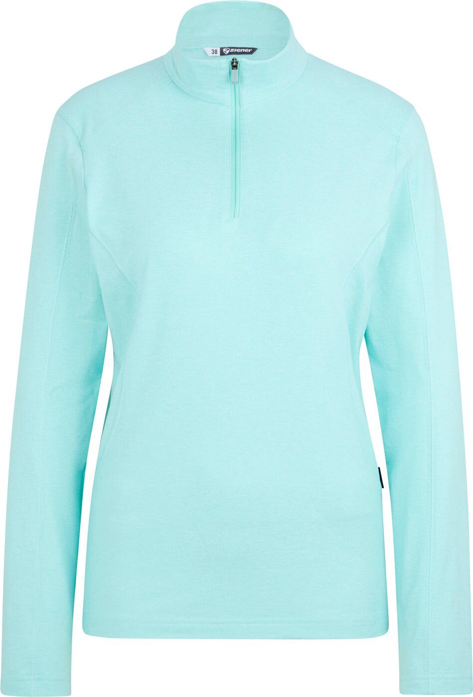 Ziener Trainingspullover JENITA-Z midlayer lady RADIANT LAGOON