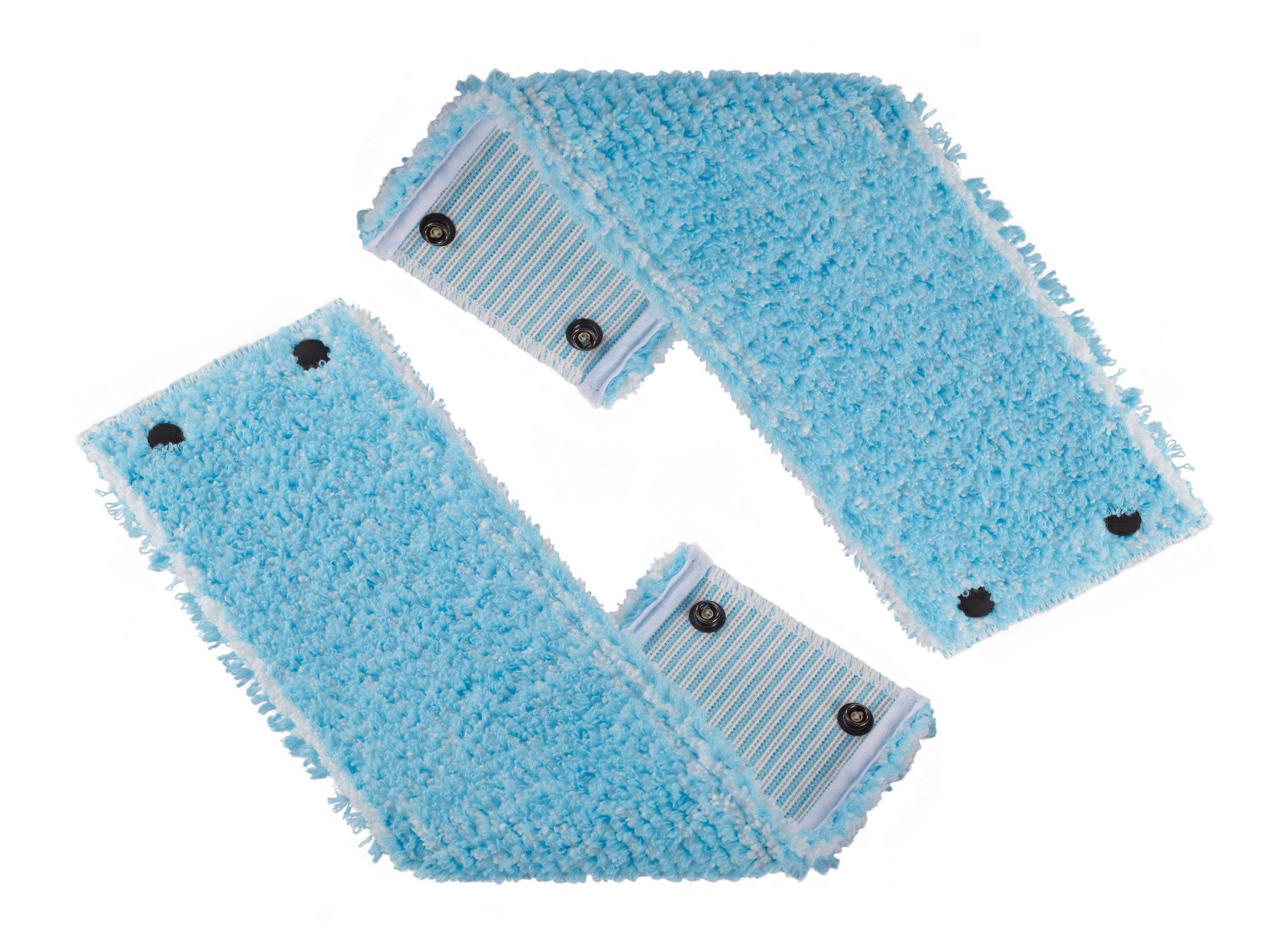 Leifheit Wischbezug CLEAN TWIST XL / Combi XL super soft 2er Wischbezug (Kunstfaser, 14.0x49.5 cm, 2-tlg., Waschbar bei 60°C, Wischbreite 42cm, für Parkett/Laminat/Kork)