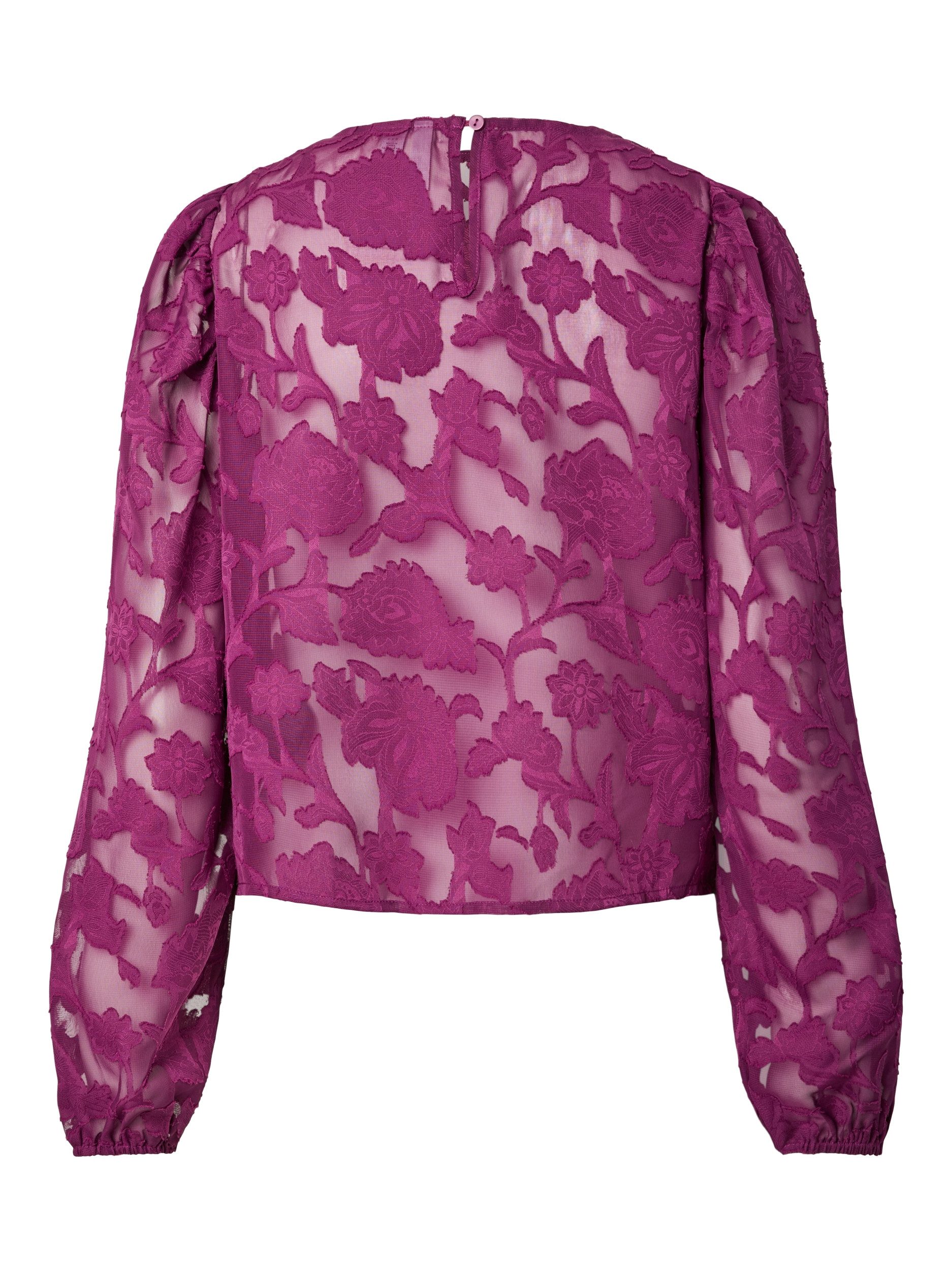 pieces Spitzenbluse PCNEA LS LACE TOP WVN FSY PP günstig online kaufen