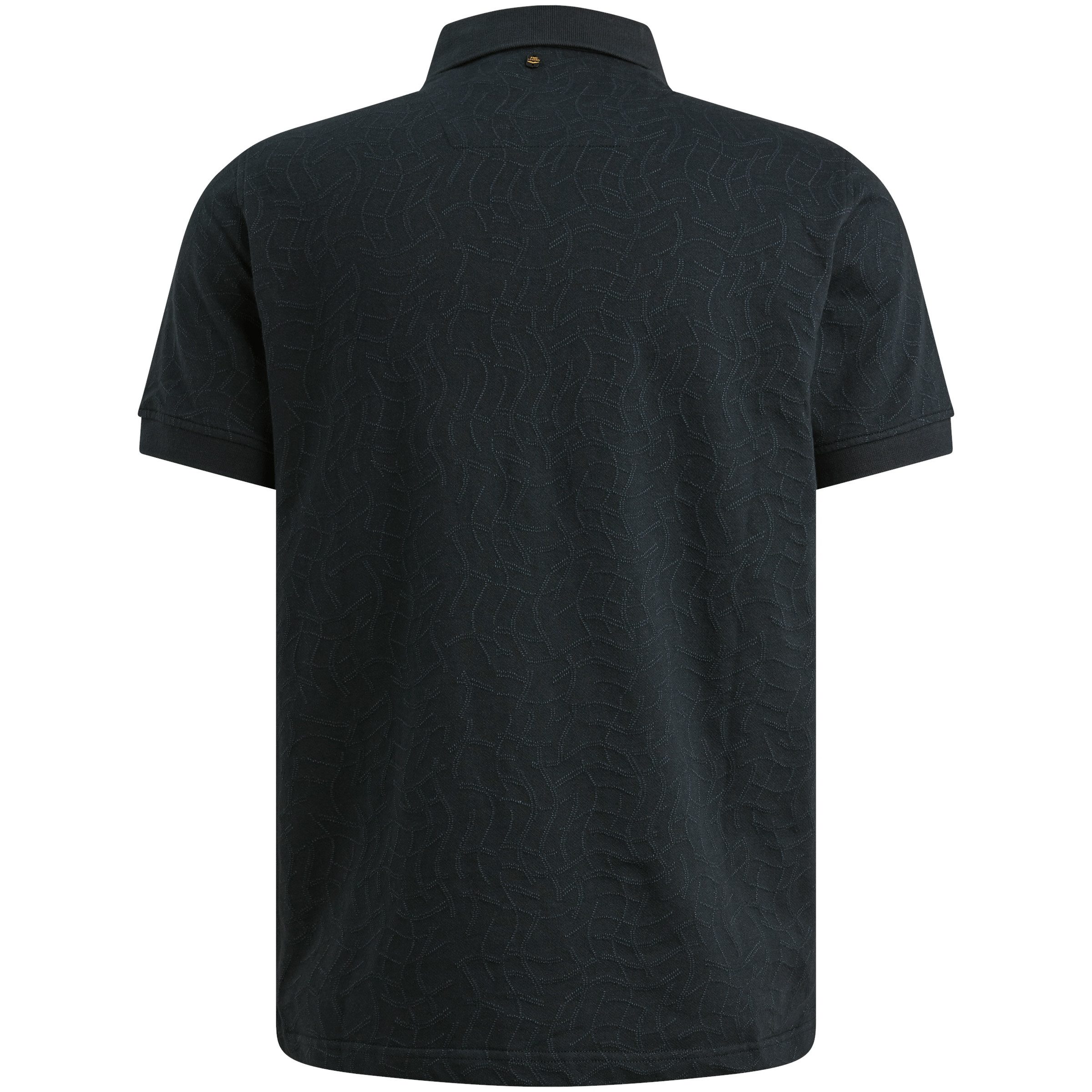 PME LEGEND Poloshirt Short sleeve polo jersey jacquard mit Logo Stickerei