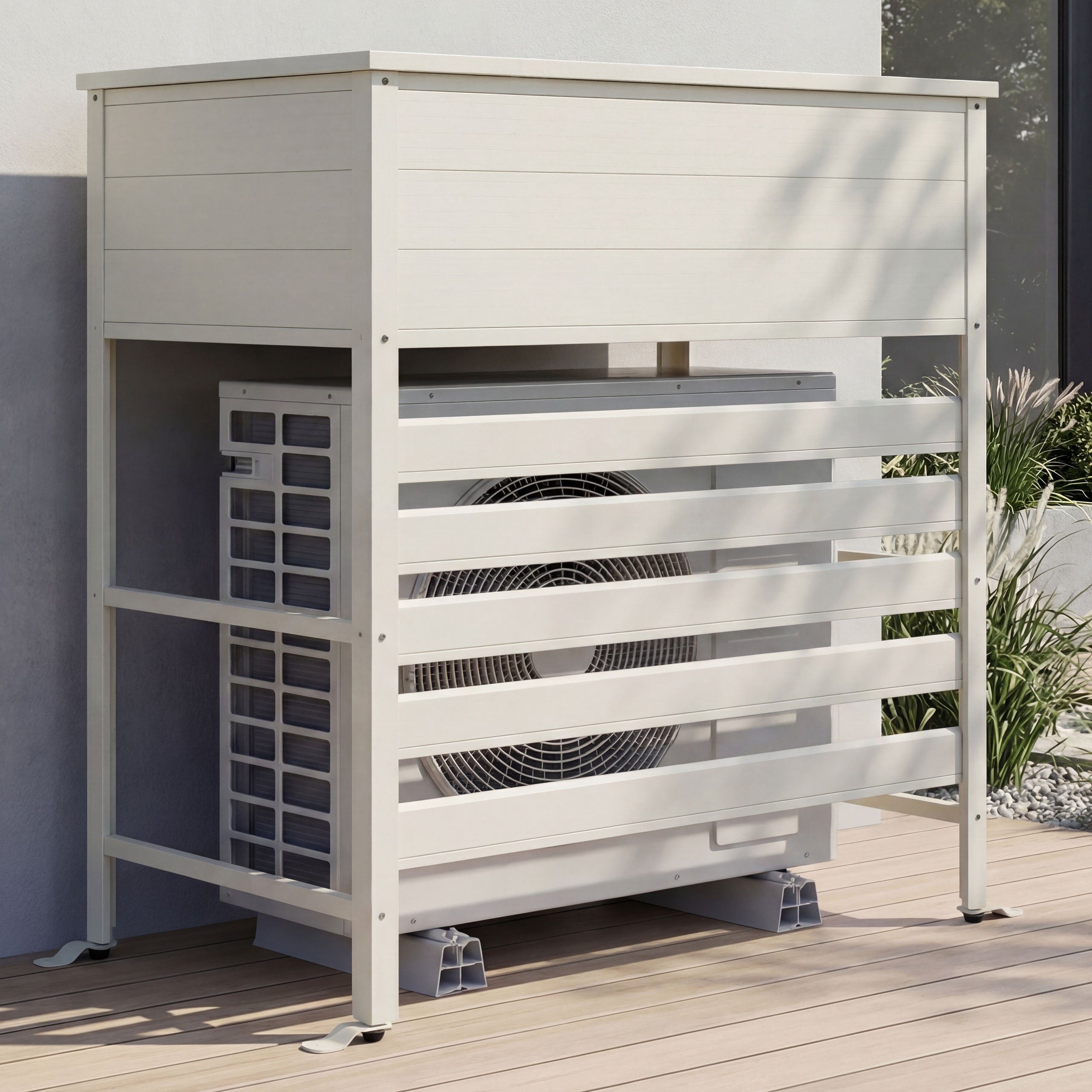 MCW Klimaanlagen-Verkleidung MCW-P94, Zubehör für Klimaanlagen und Wärmetauscher, Maximale Dauerbelastbarkeit Aufbewahrungsbox: 50 kg