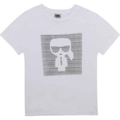 KARL LAGERFELD T-Shirt Karl Lagerfeld T-Shirt weiß mit Logo
