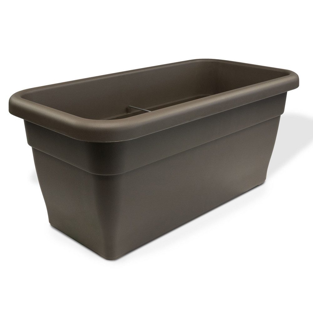Heimwerkercenter Blumentopf MePla Blumentrog - 50x25 cm - Taupe