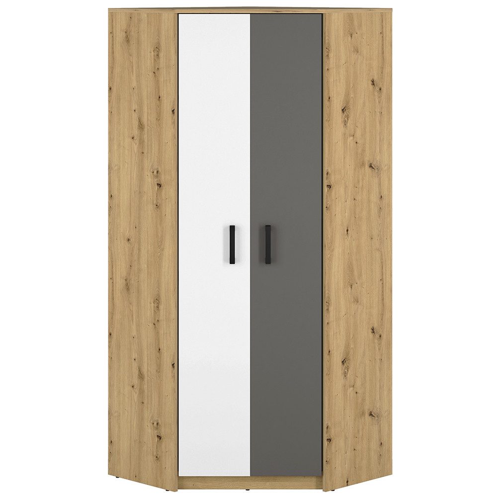 Lomadox Eckschrank FYLI-131 Artisan Eiche Nb. günstig online kaufen