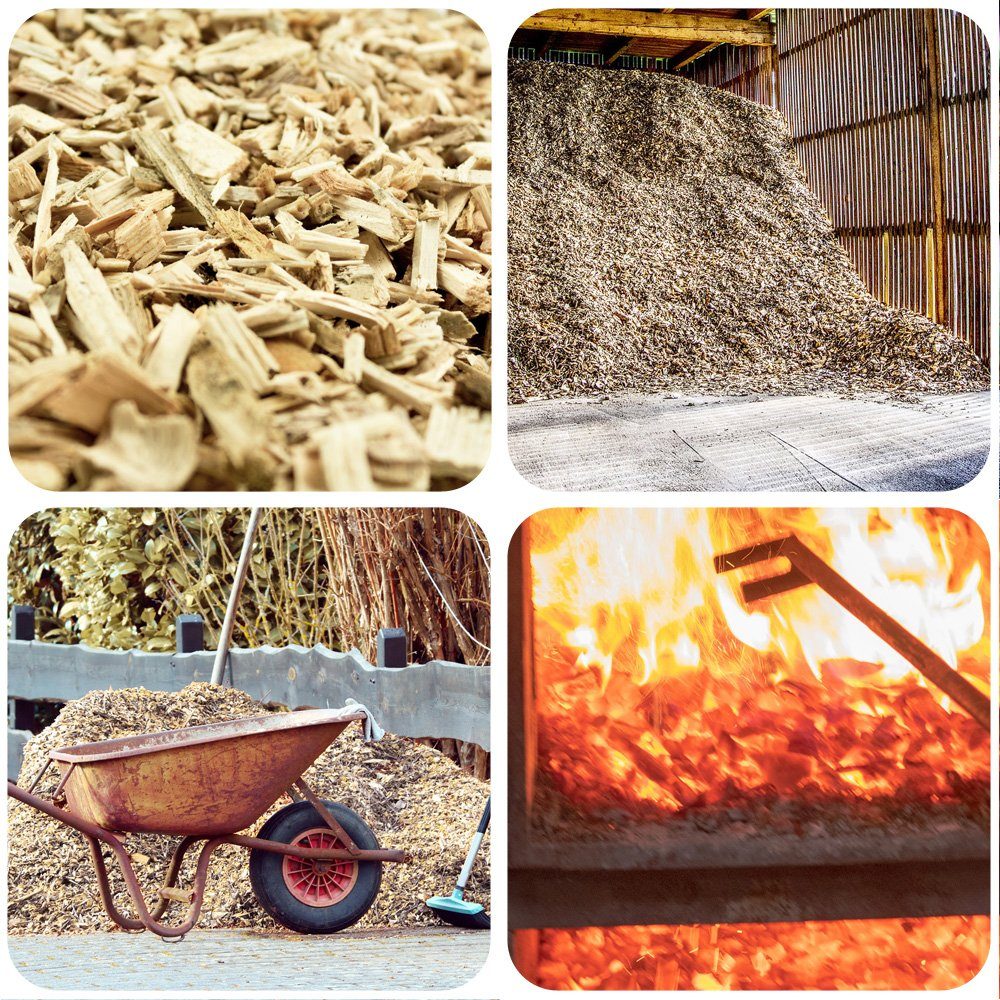 Flameup Holzhäcksel Hackschnitzel für Ofen Rindenmulch für Garten Holz Pflanzen 100-500 L, 100 l – Bild 4 von 5
